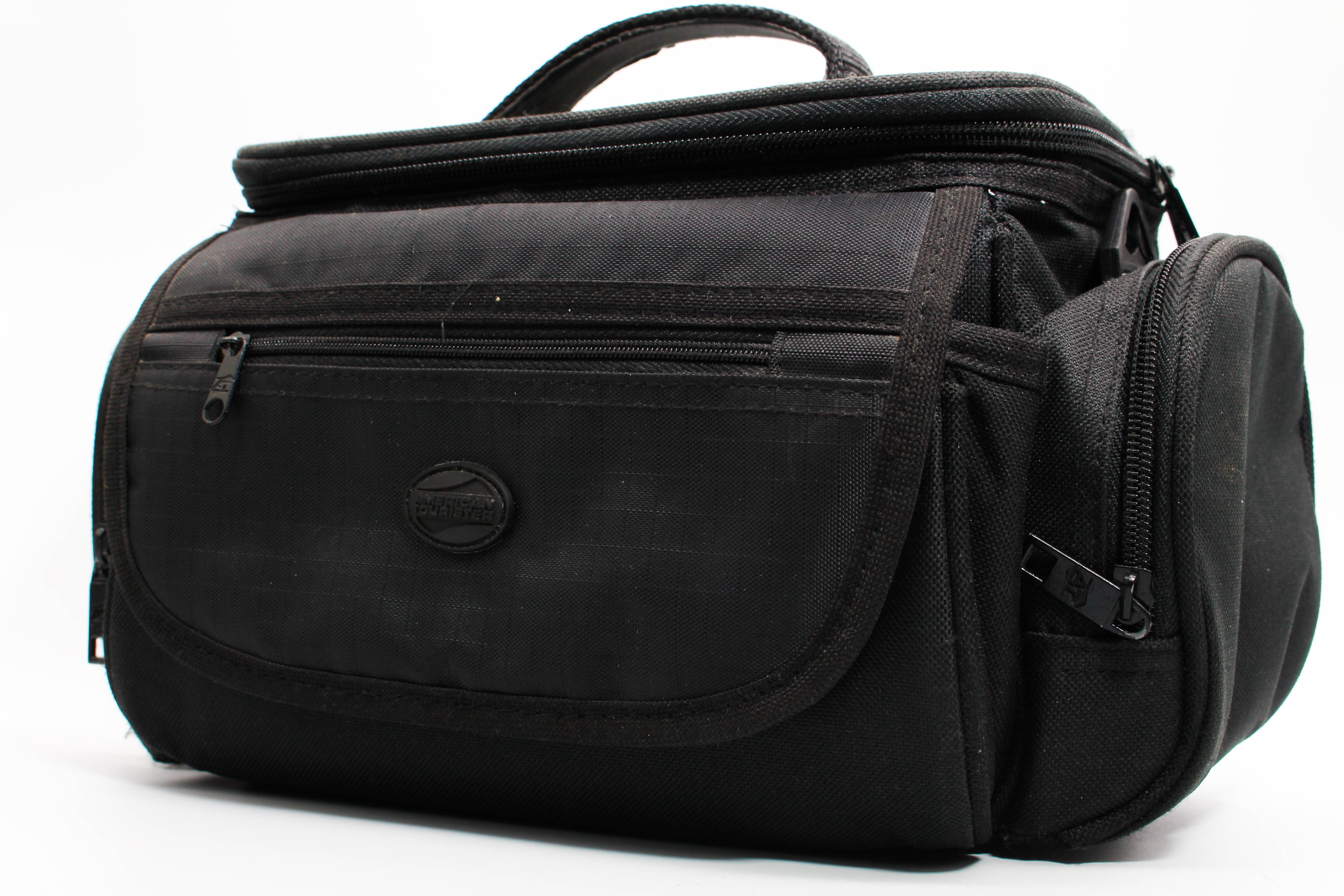 American Tourister Camera Carry Bag With Shoulder Strap For Camcorder Camera DSLR Drone