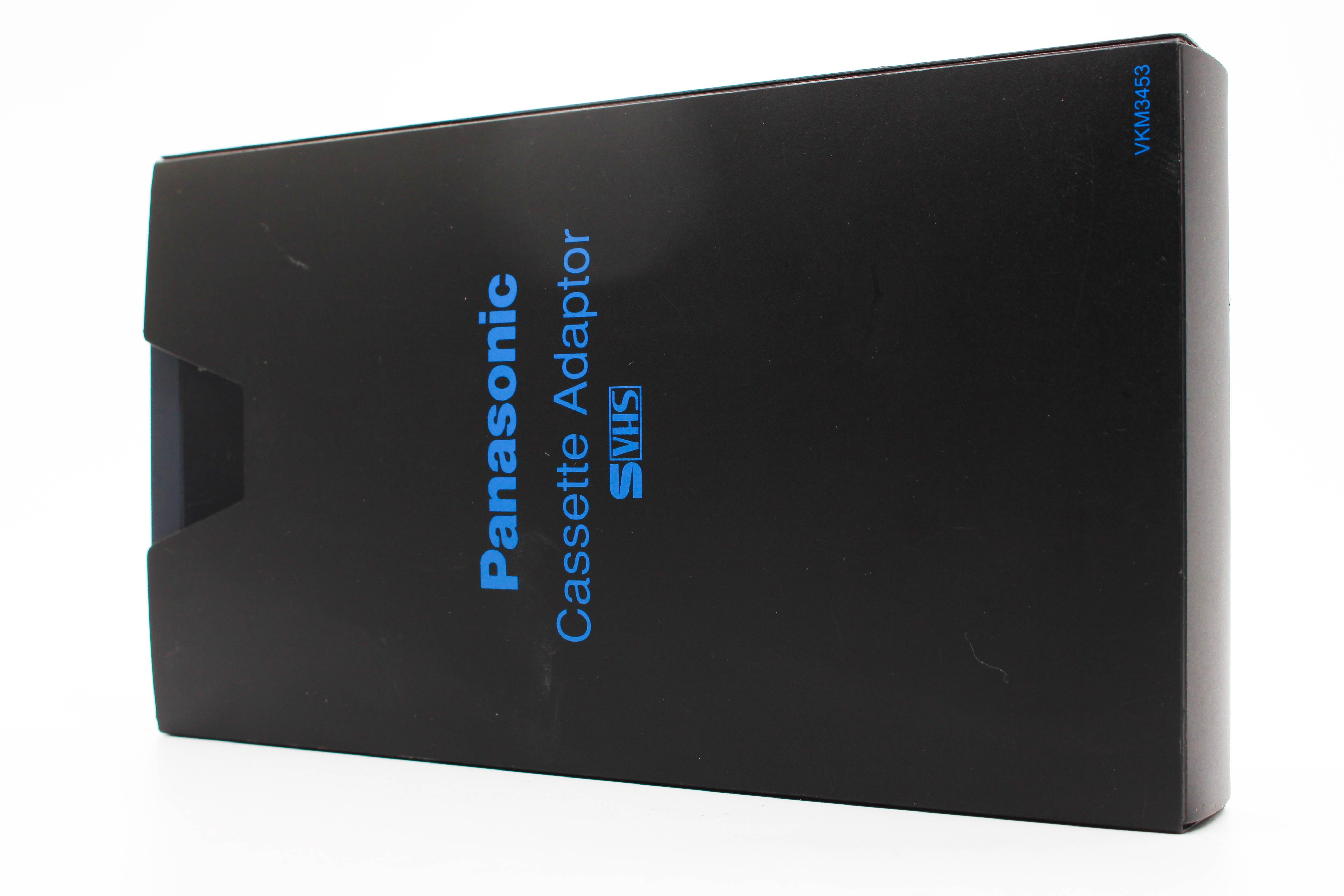 Panasonic VW-TCA7E Compact VHS-C to Full Size S VHS Tape Cassette Adapter - Tested Good