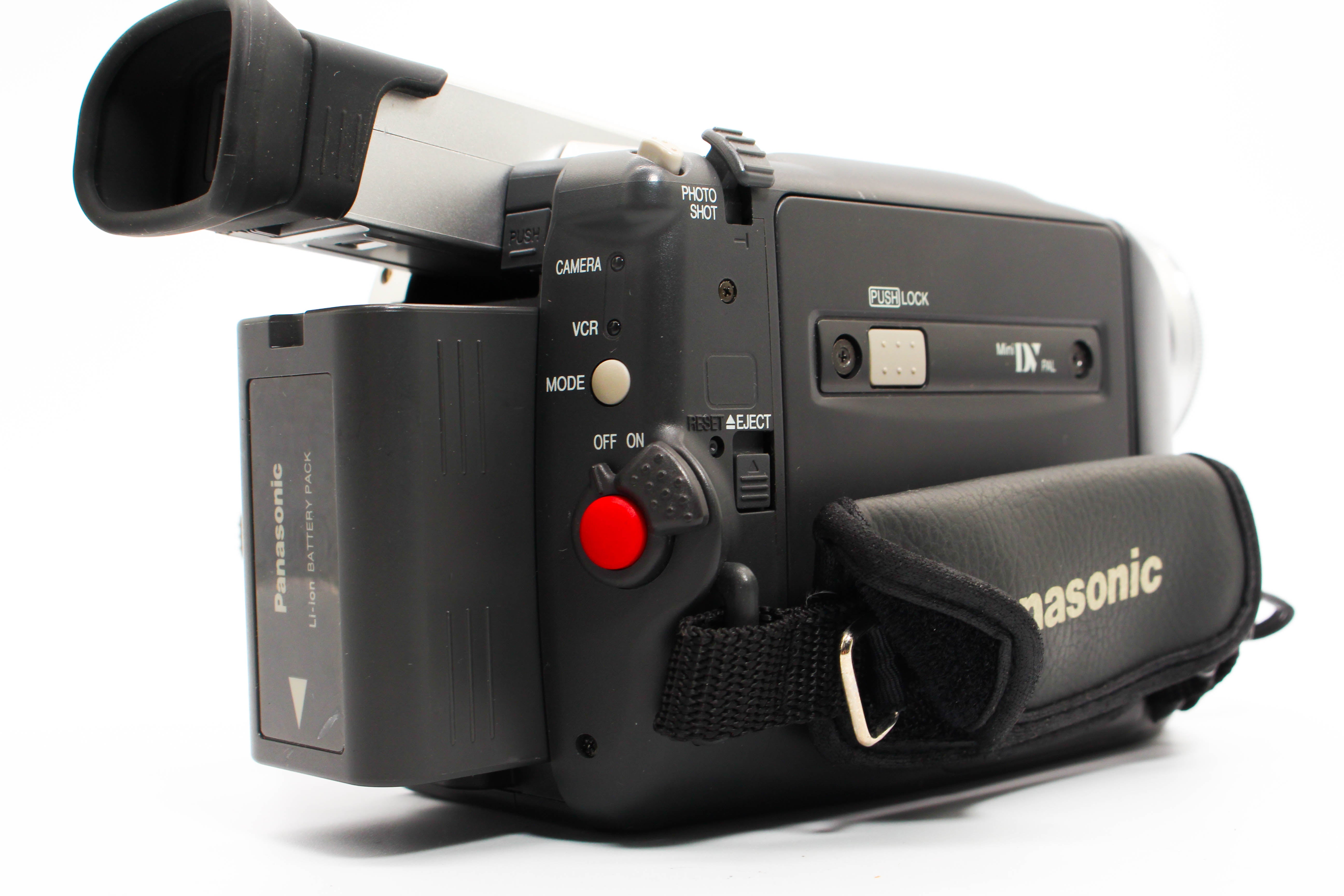 Panasonic NV-DS27B MiniDV Video Handycam Camcorder Camera - Tested Bundle Excellent