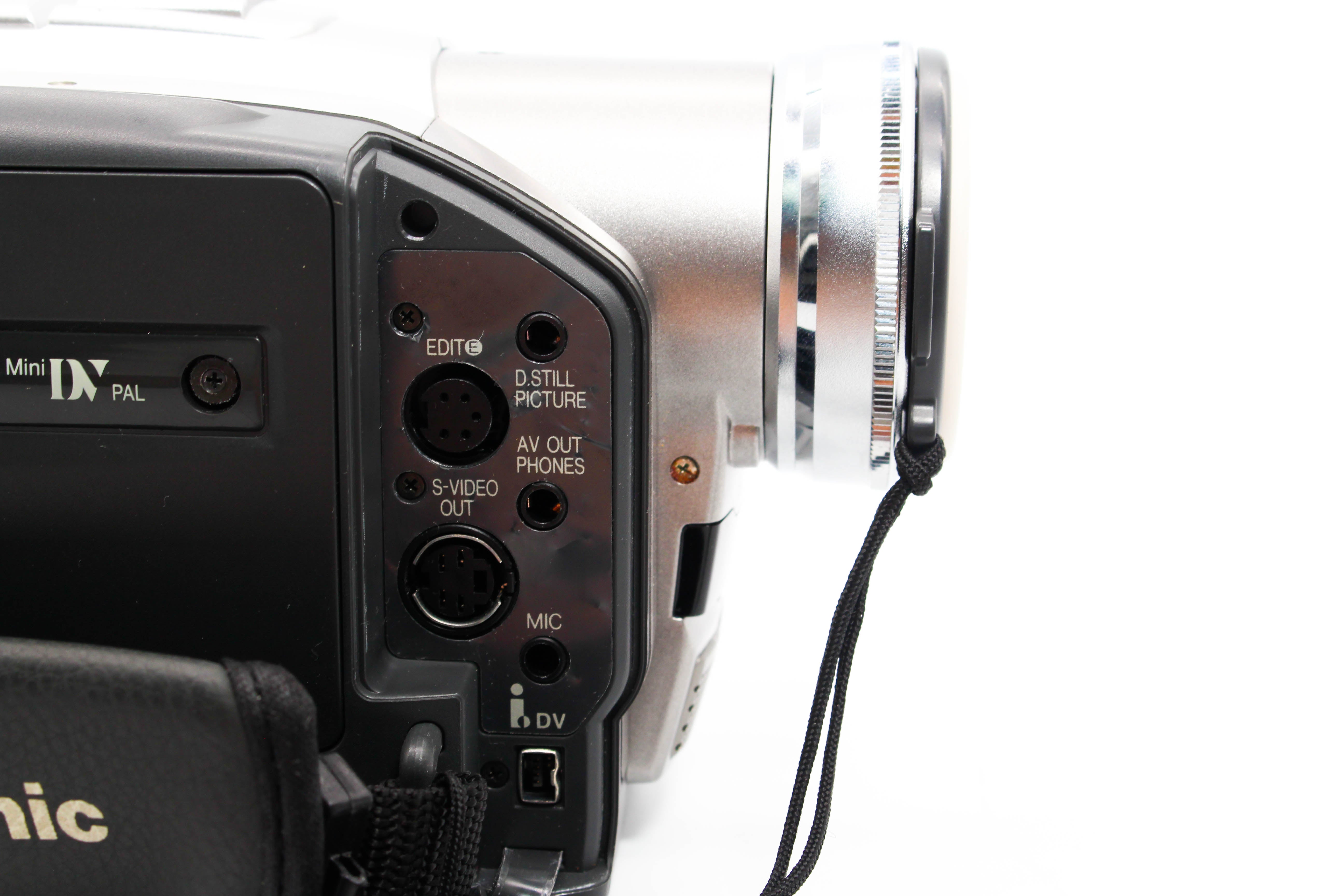 Panasonic NV-DS27B MiniDV Video Handycam Camcorder Camera - Tested Bundle Excellent