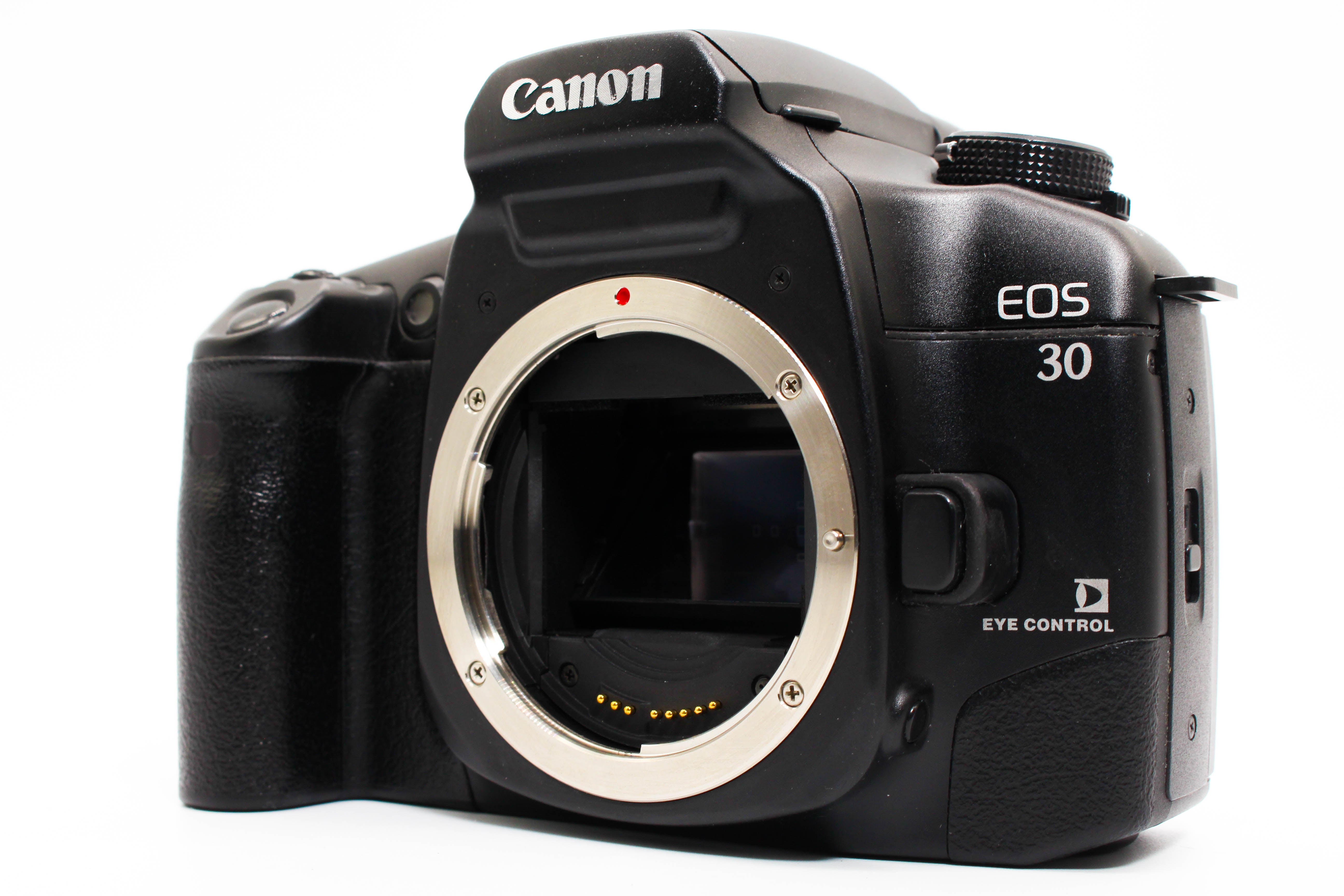 Canon EOS 30 SLR 35mm Film Camera Body Only - Tested Bundle Excellent