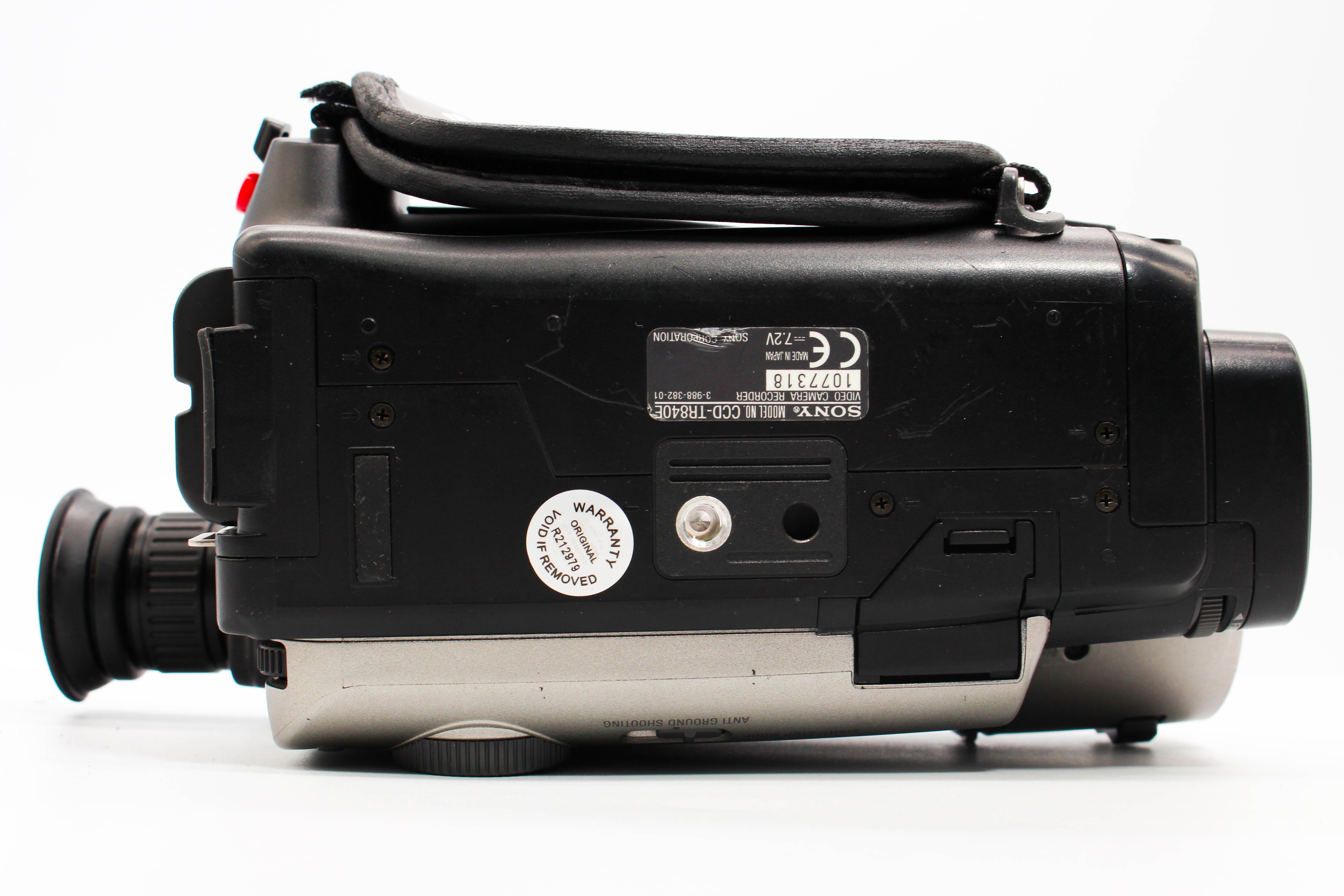 Sony CCD-TR840E Hi8 Video8 8mm Handycam Camera Analog Video Camcorder - Tested Bundle Excellent