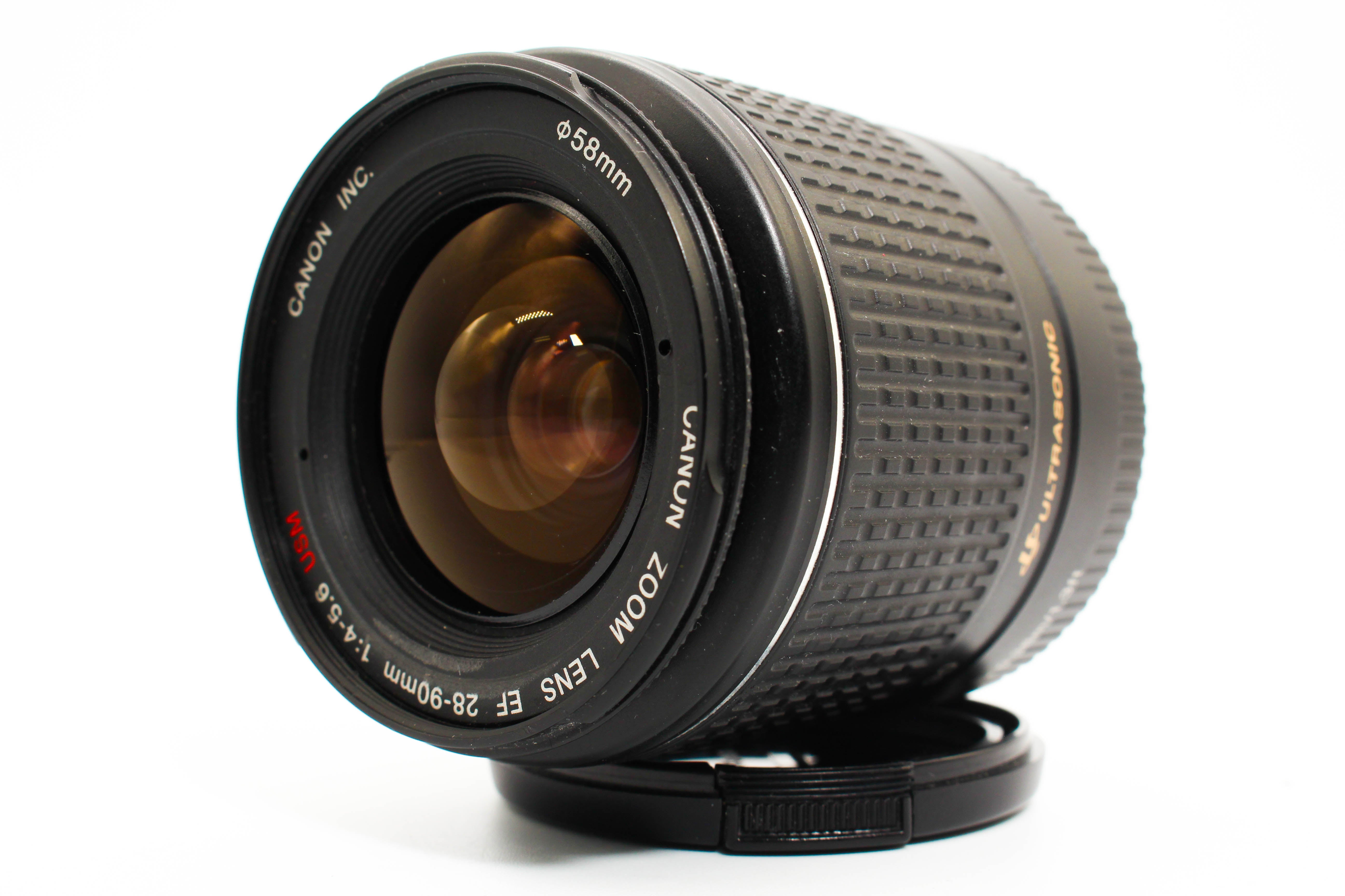 Canon EF 28-90mm f/4-5.6 EF Mount USM Ultrasonic AF Zoom Lens - Tested Excellent