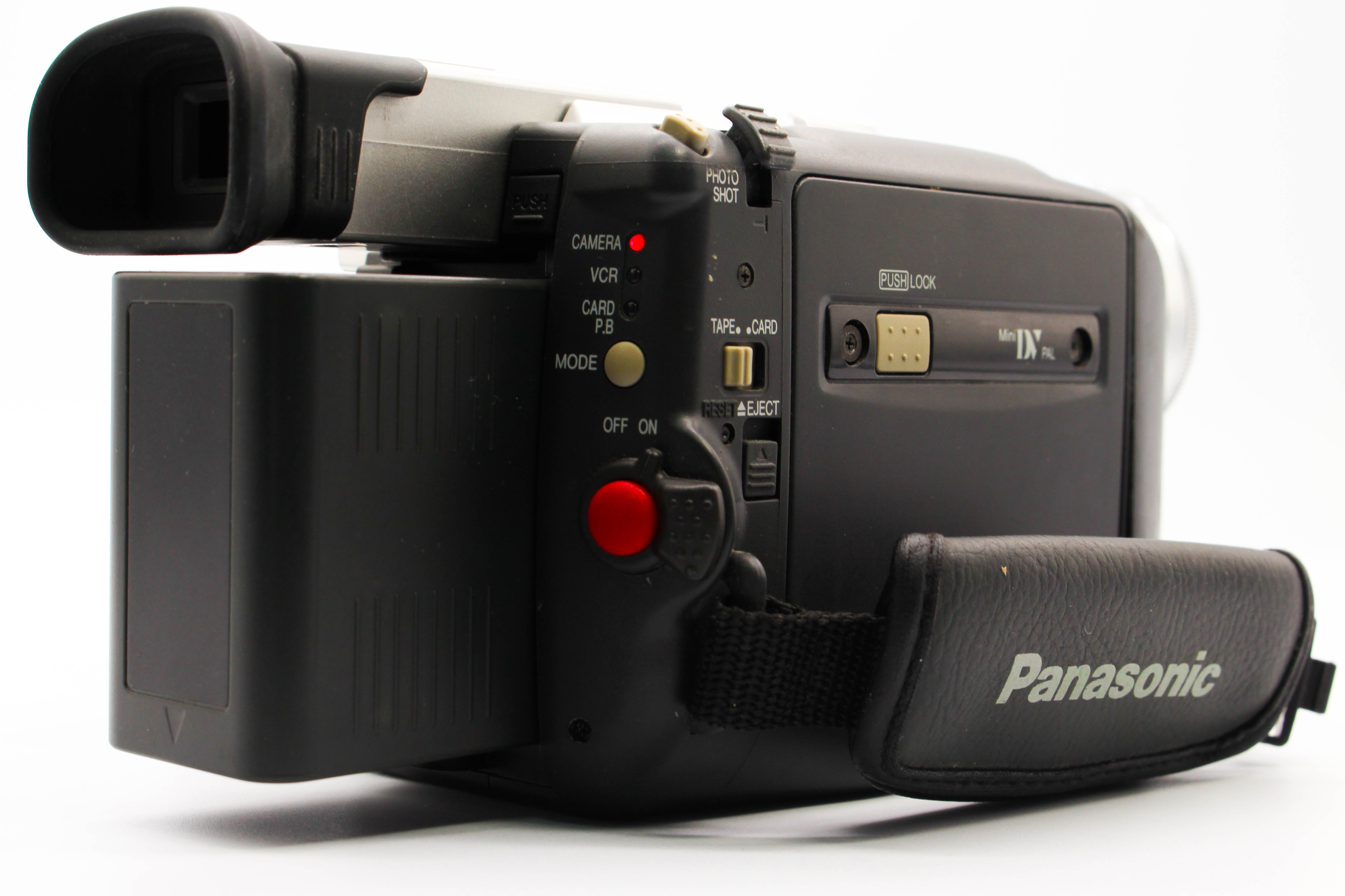 Panasonic NV-DS38B MiniDV Video Handycam Camcorder Camera - Tested Bundle