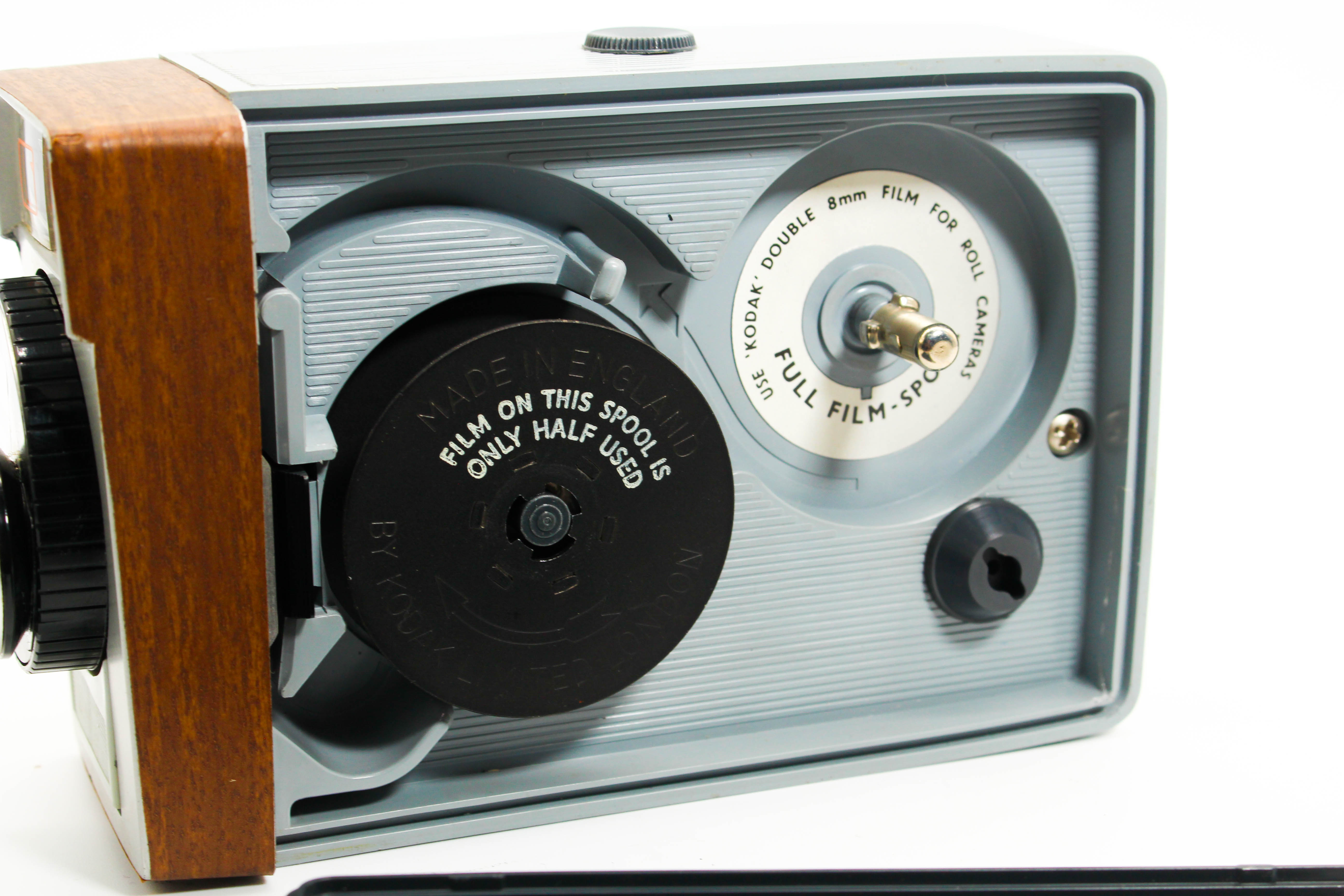 Kodak Brownie Double 8mm Vintage Mechanical Cine Film Camera f/2.7 - Tested Bundle Excellent