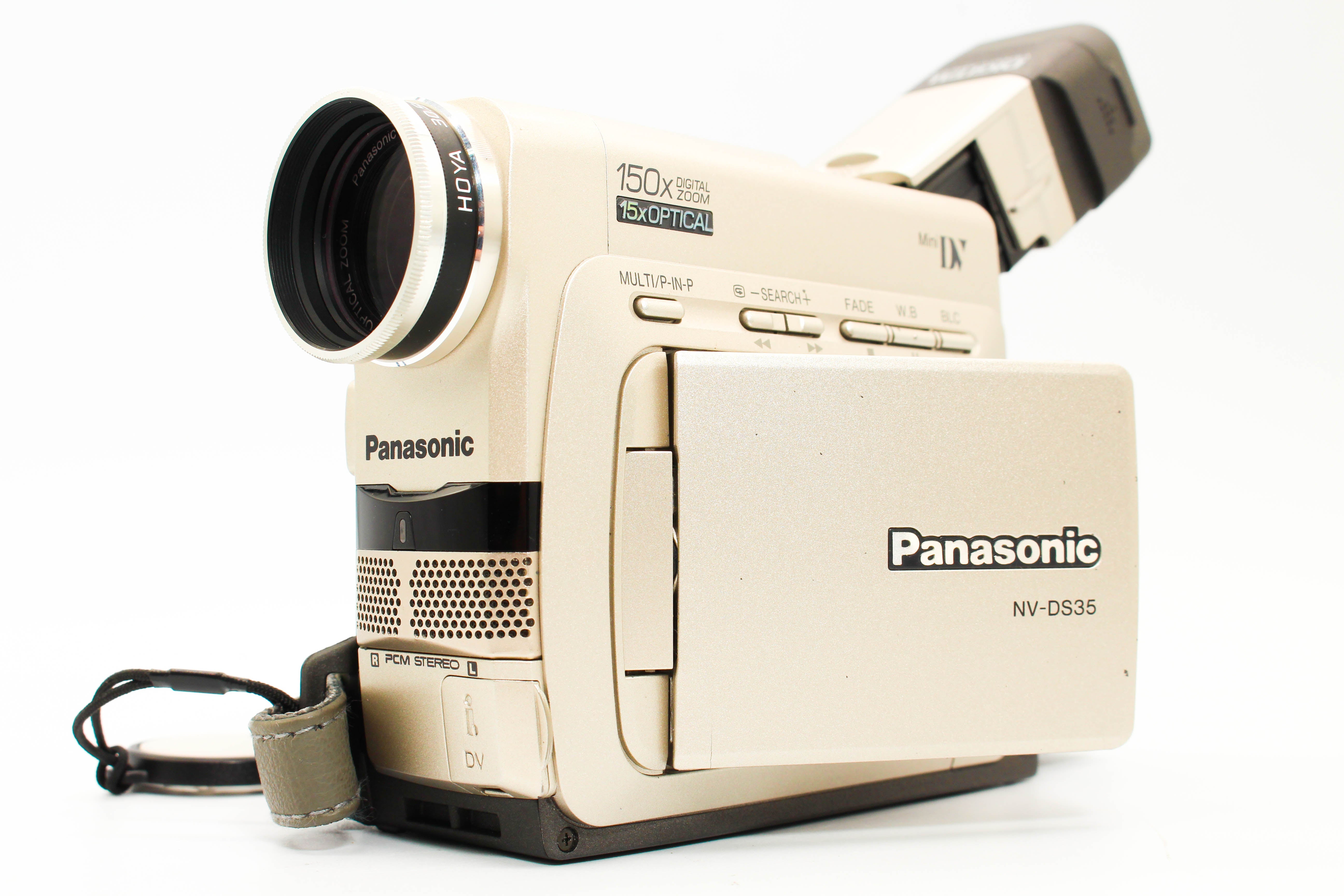 Panasonic NV-DS35B MiniDV Digital Video Handycam Camcorder Camera - Tested Bundle Excellent