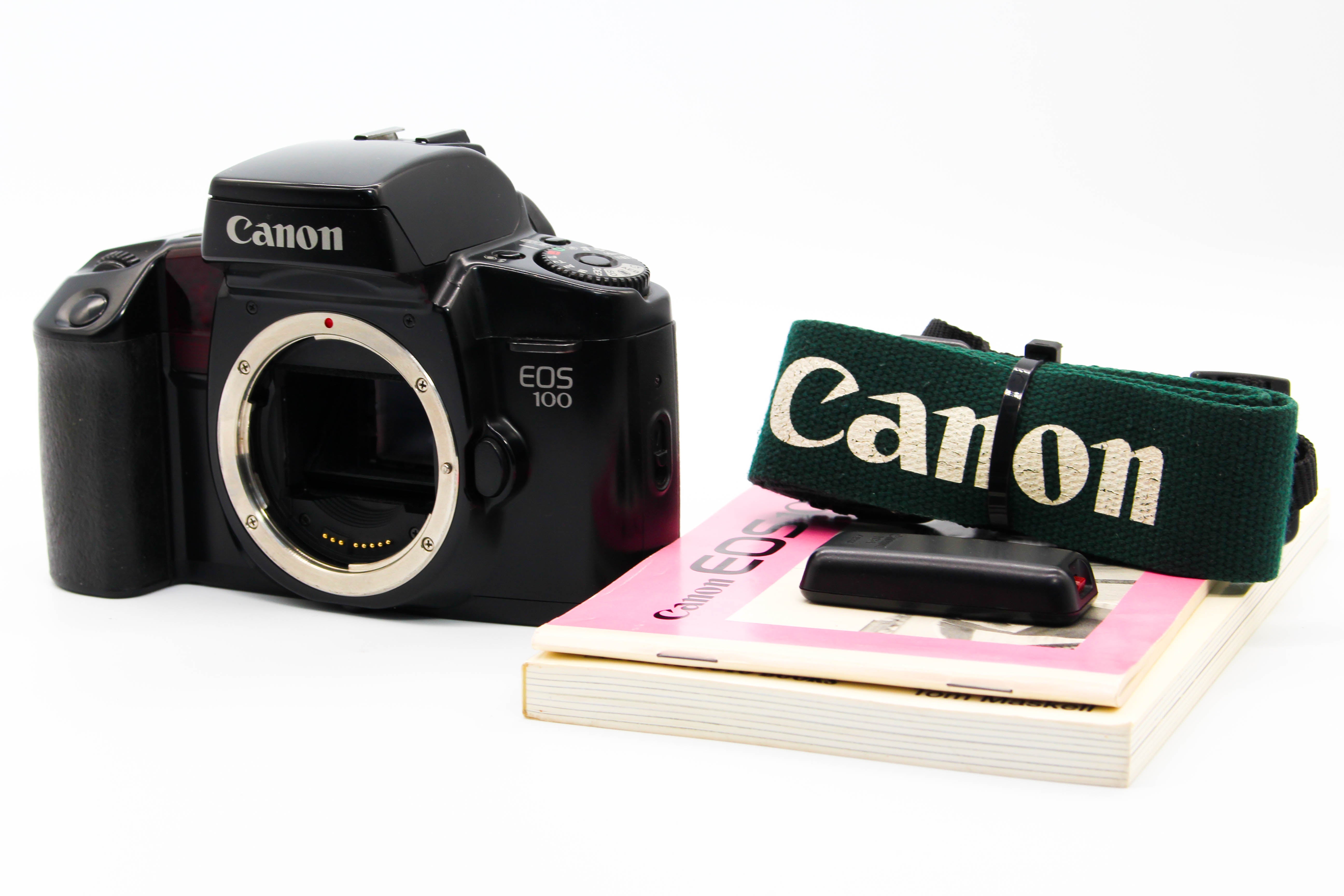 Canon EOS 100 35mm SLR Film Photo Camera Body - Tested Bundle Excellent