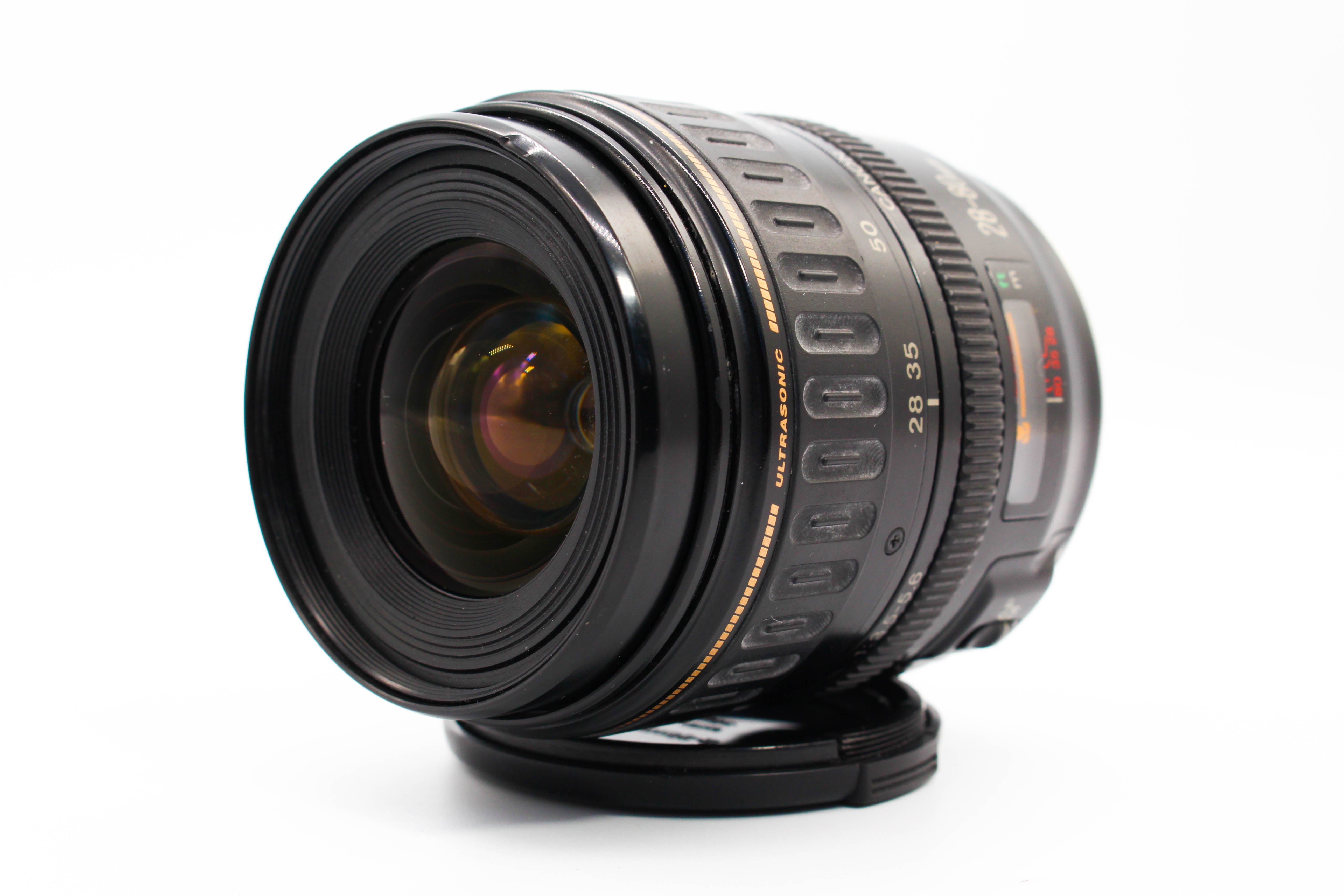 Canon 28-80mm f/3.5-5.6 EF Mount USM Ultrasonic SLR Film Camera Zoom Lens 58mm Filter Thread Size - Tested Excellent