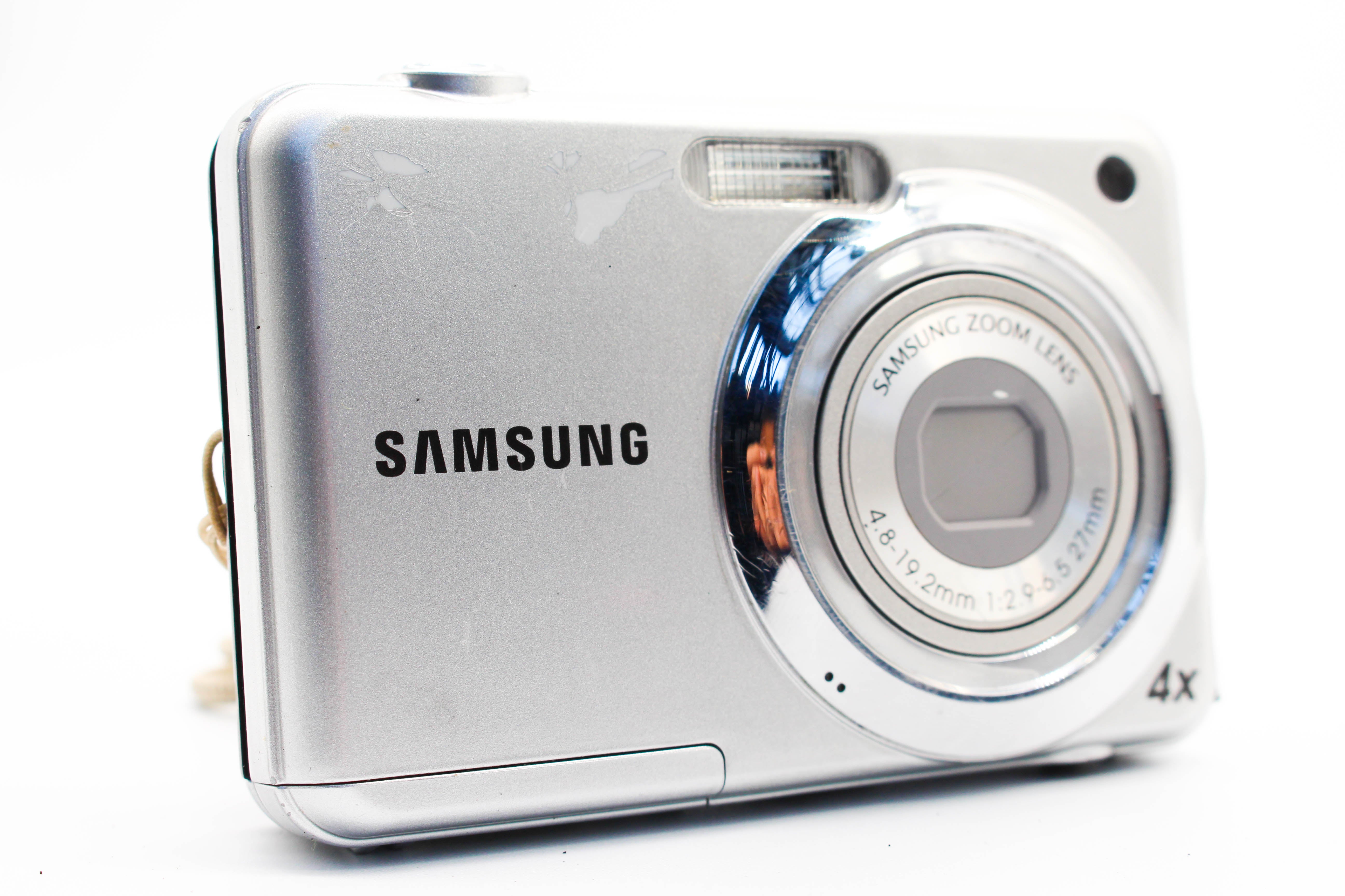 Samsung ES9 SD Card Compact Digital Photo Video Retro Camera Digicam - Tested Bundle
