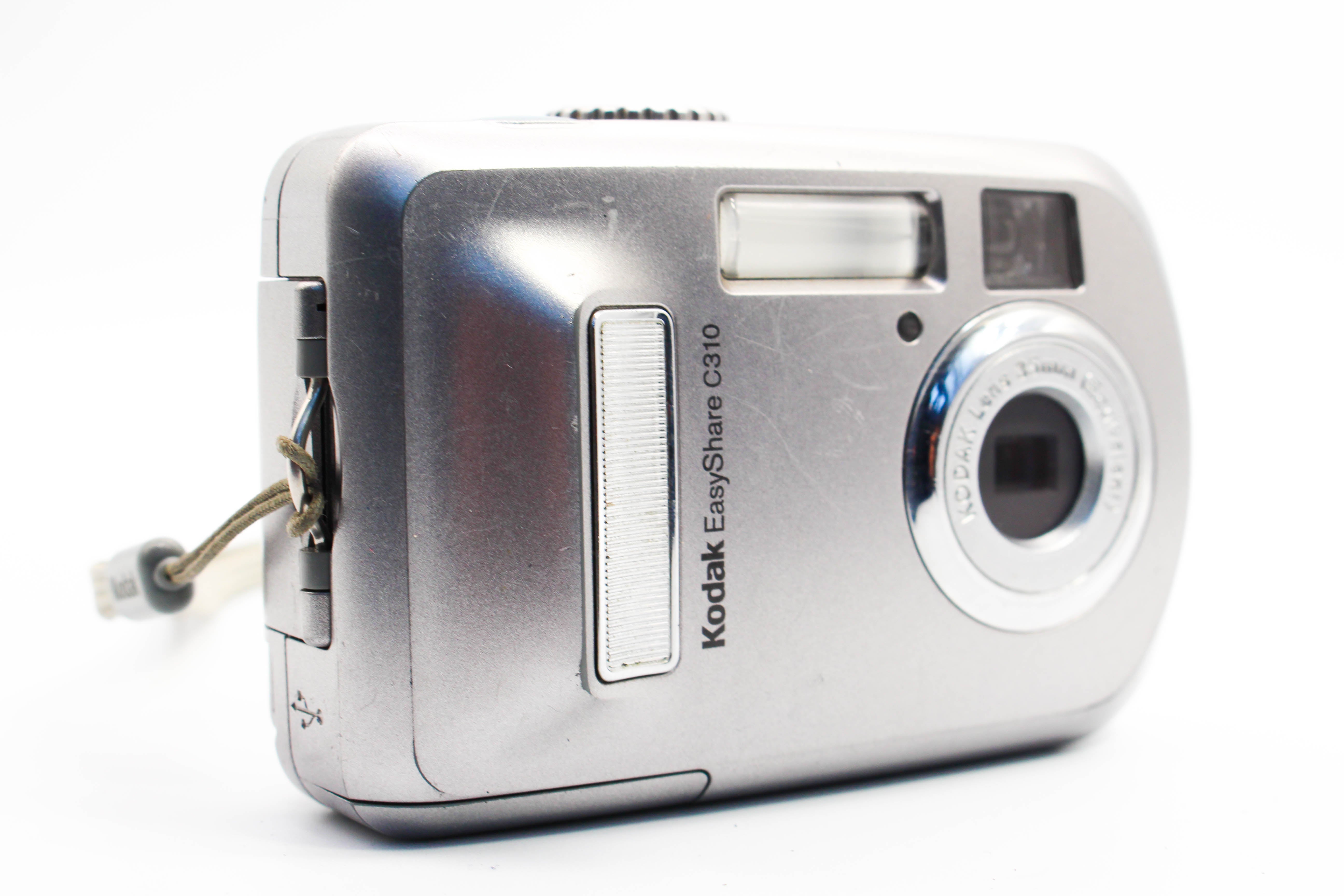 Kodak EasyShare C310 SD Card Compact Digital Photo Video Retro Camera Digicam - Tested Bundle