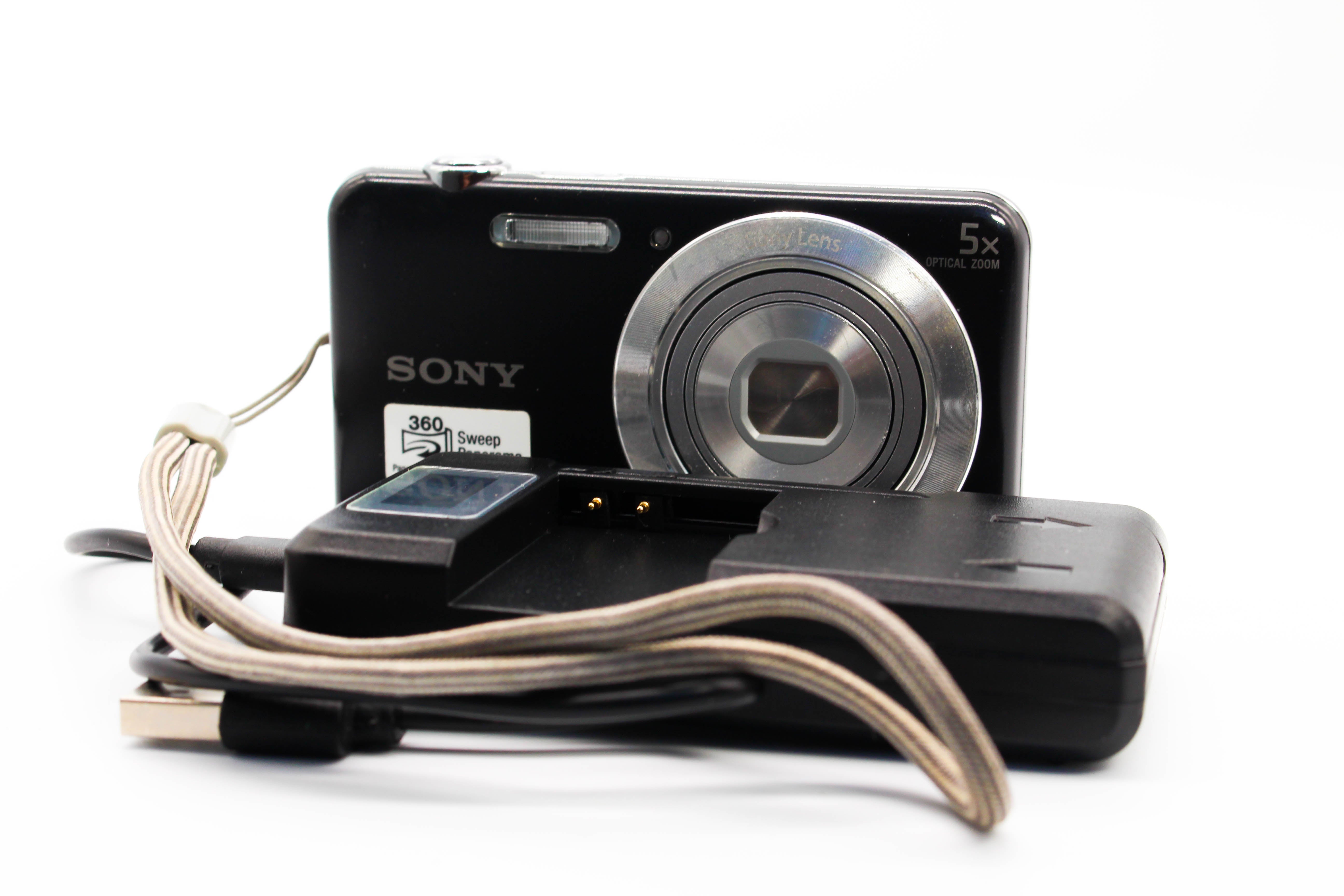 Sony Cybershot DSC-W710 SD Card Compact Digital Photo Video Retro Camera Digicam - Tested Bundle Excellent