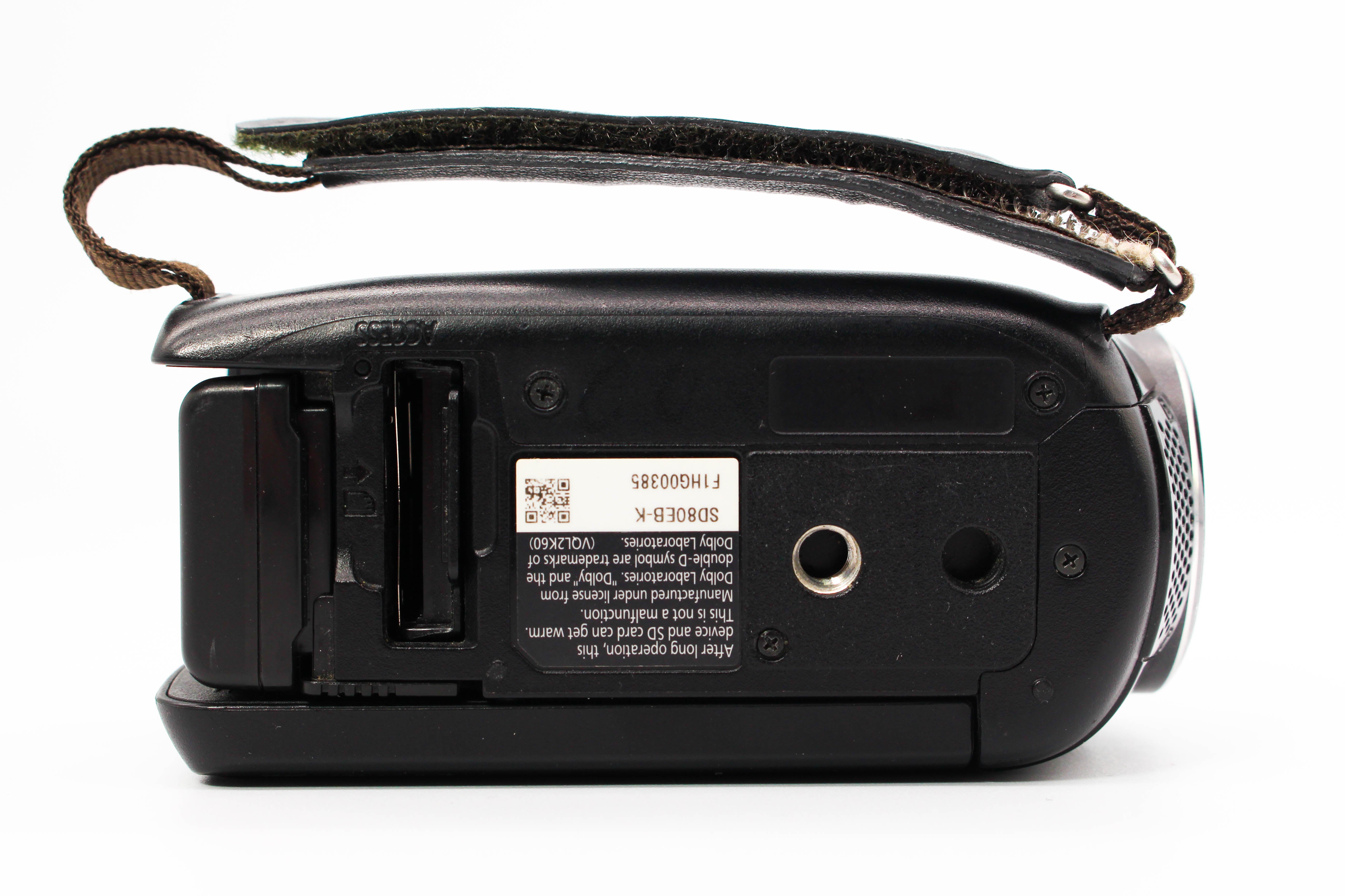 Panasonic HDC-SD80 HD SD Card Digital Video Camcorder - Tested Bundle Good