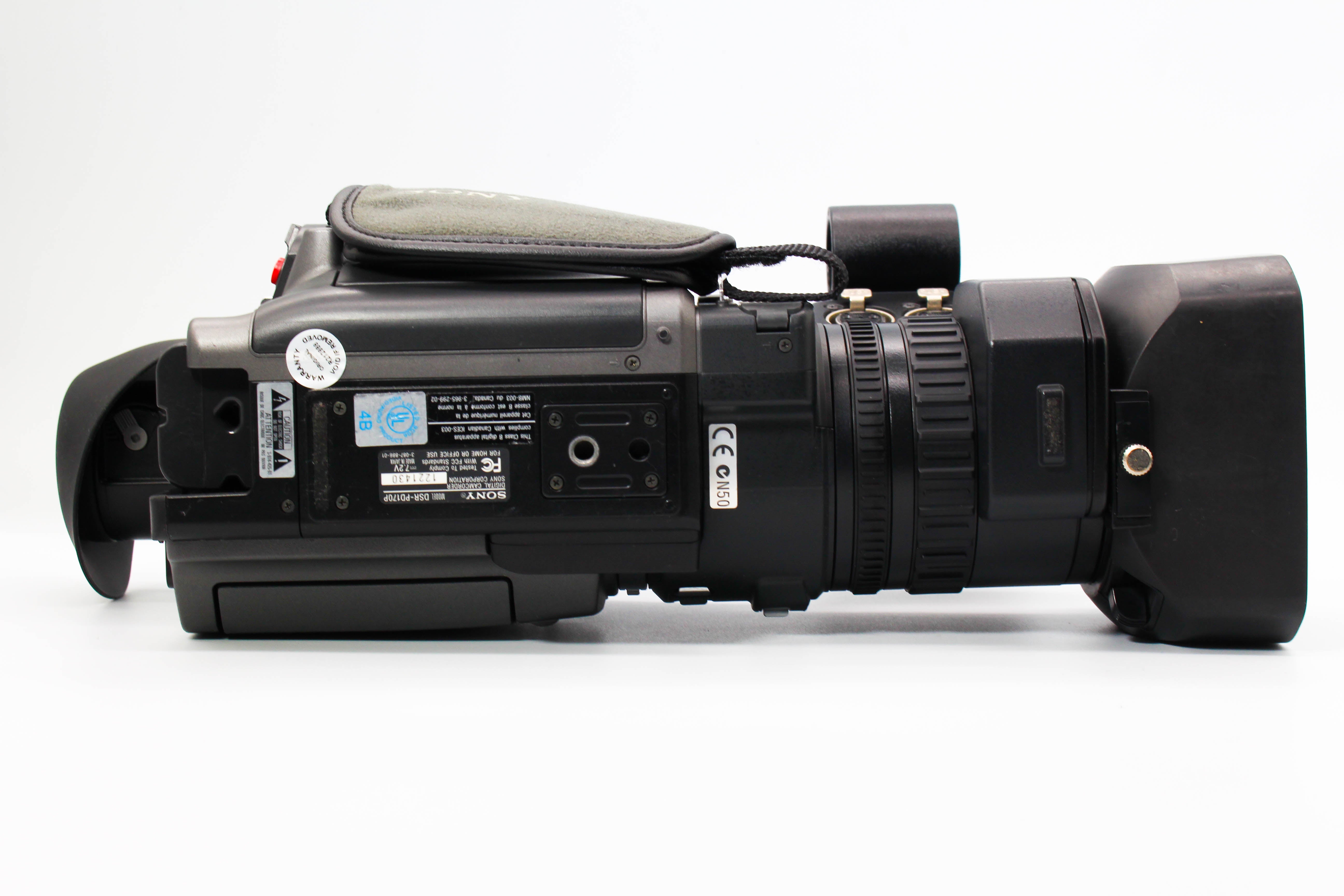 Sony DSR-PD170P MiniDV Handheld Digital Video Camera Camcorder - Tested Bundle Excellent