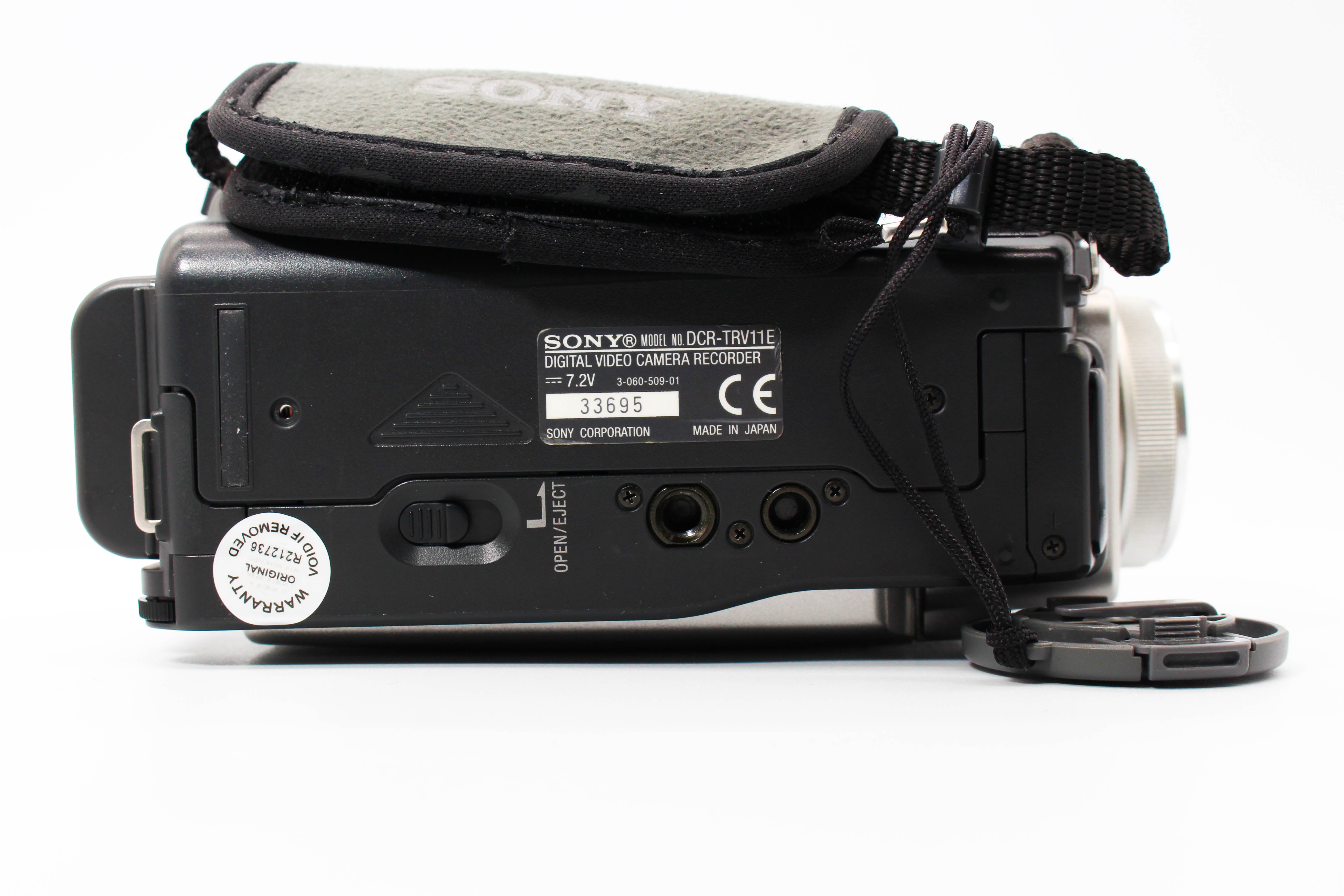Sony DCR-TRV11E MiniDV Handycam Tape Digital Video Camcorder - Tested Bundle Excellent