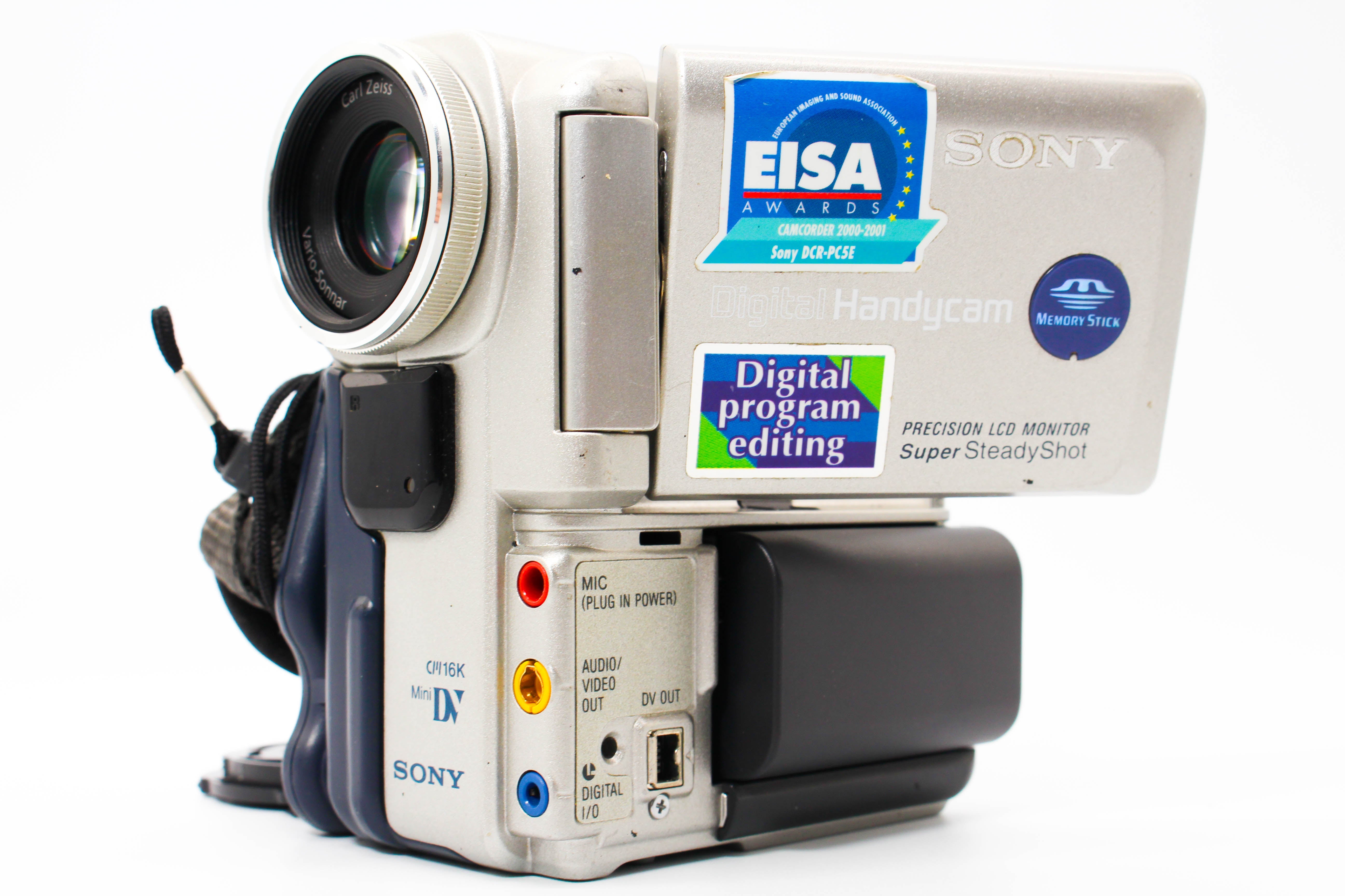 Sony DCR-PC5E MiniDV Handycam Tape Digital Video Camcorder - Tested Bundle Good