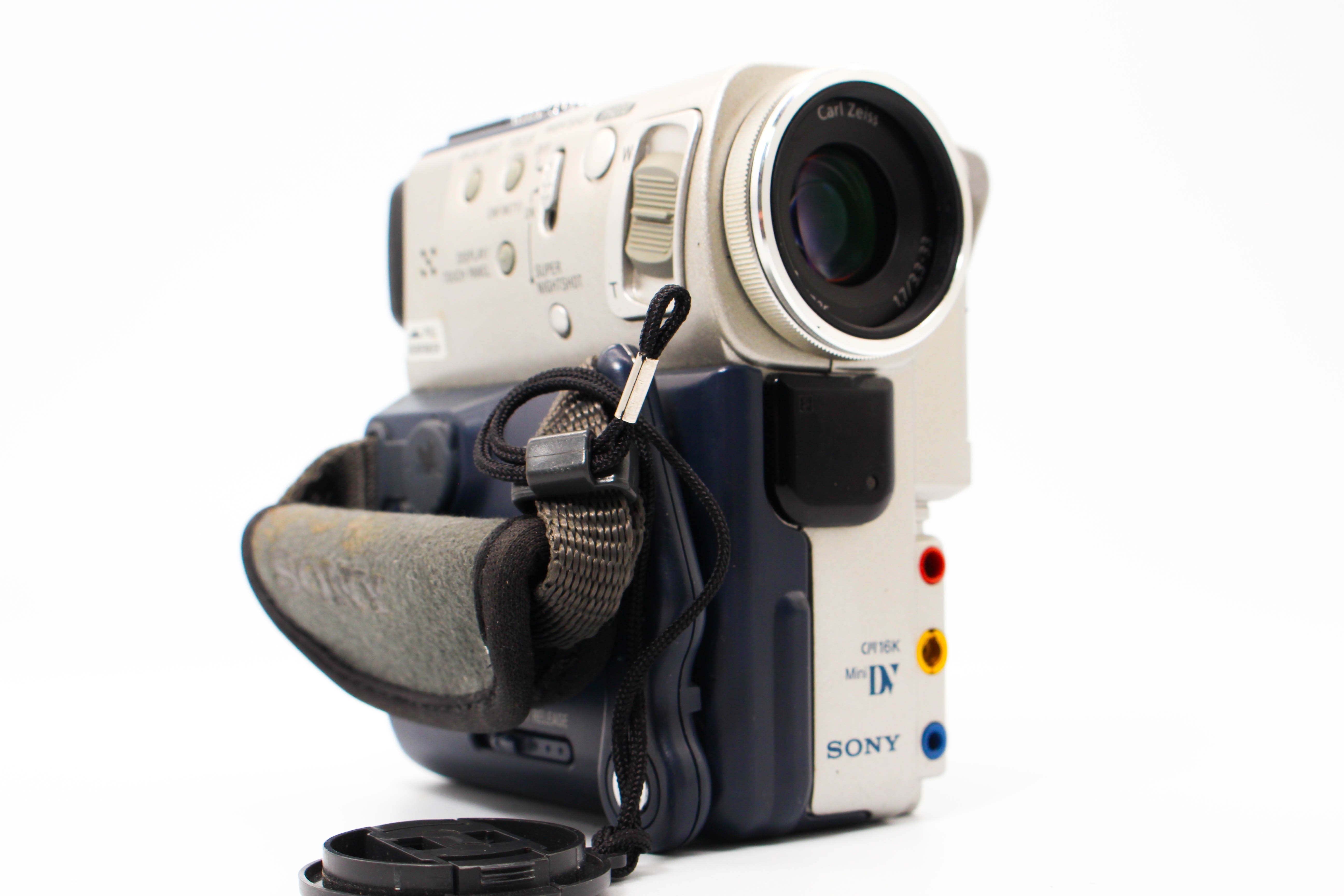 Sony DCR-PC5E MiniDV Handycam Tape Digital Video Camcorder - Tested Bundle Good