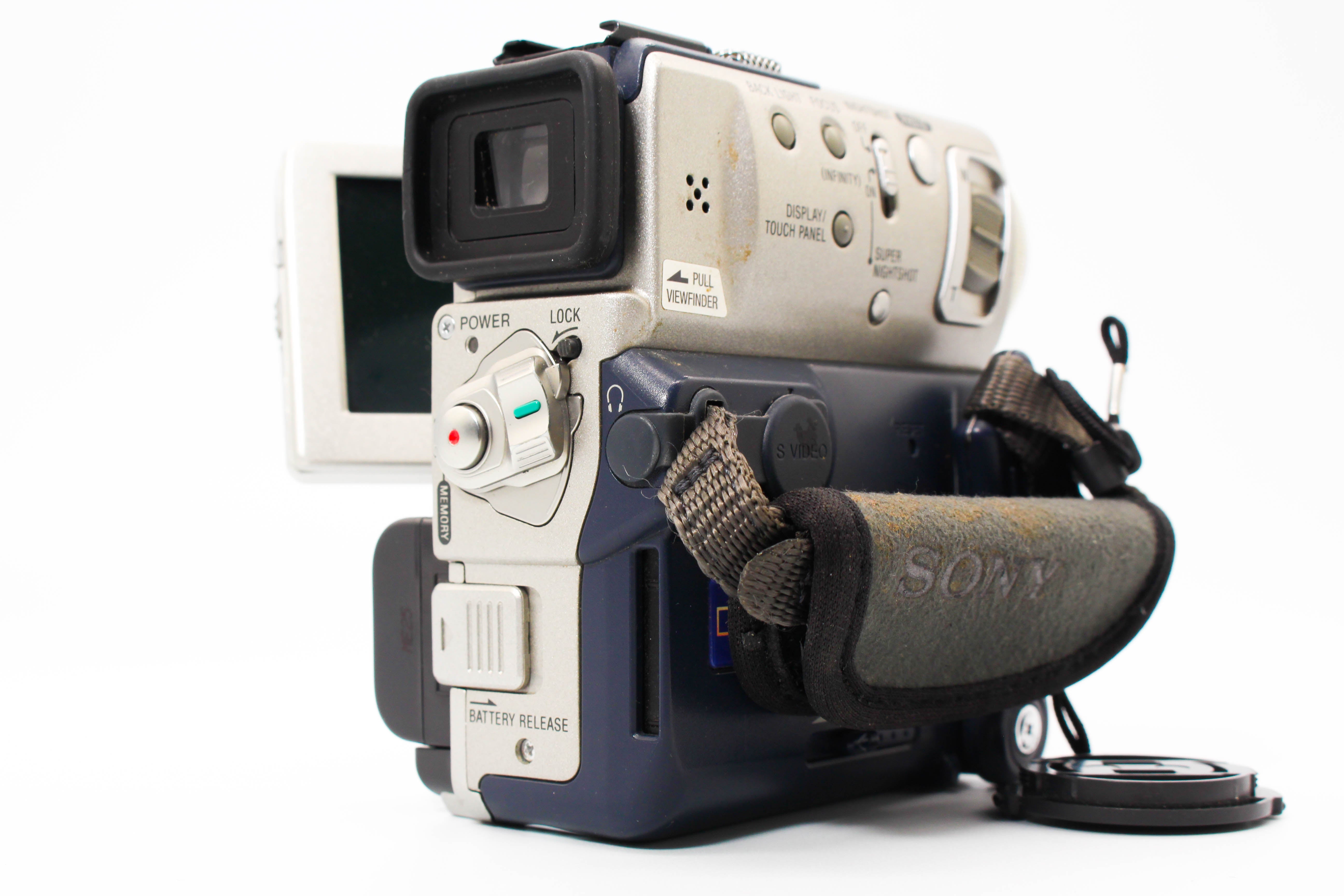 Sony DCR-PC5E MiniDV Handycam Tape Digital Video Camcorder - Tested Bundle Good