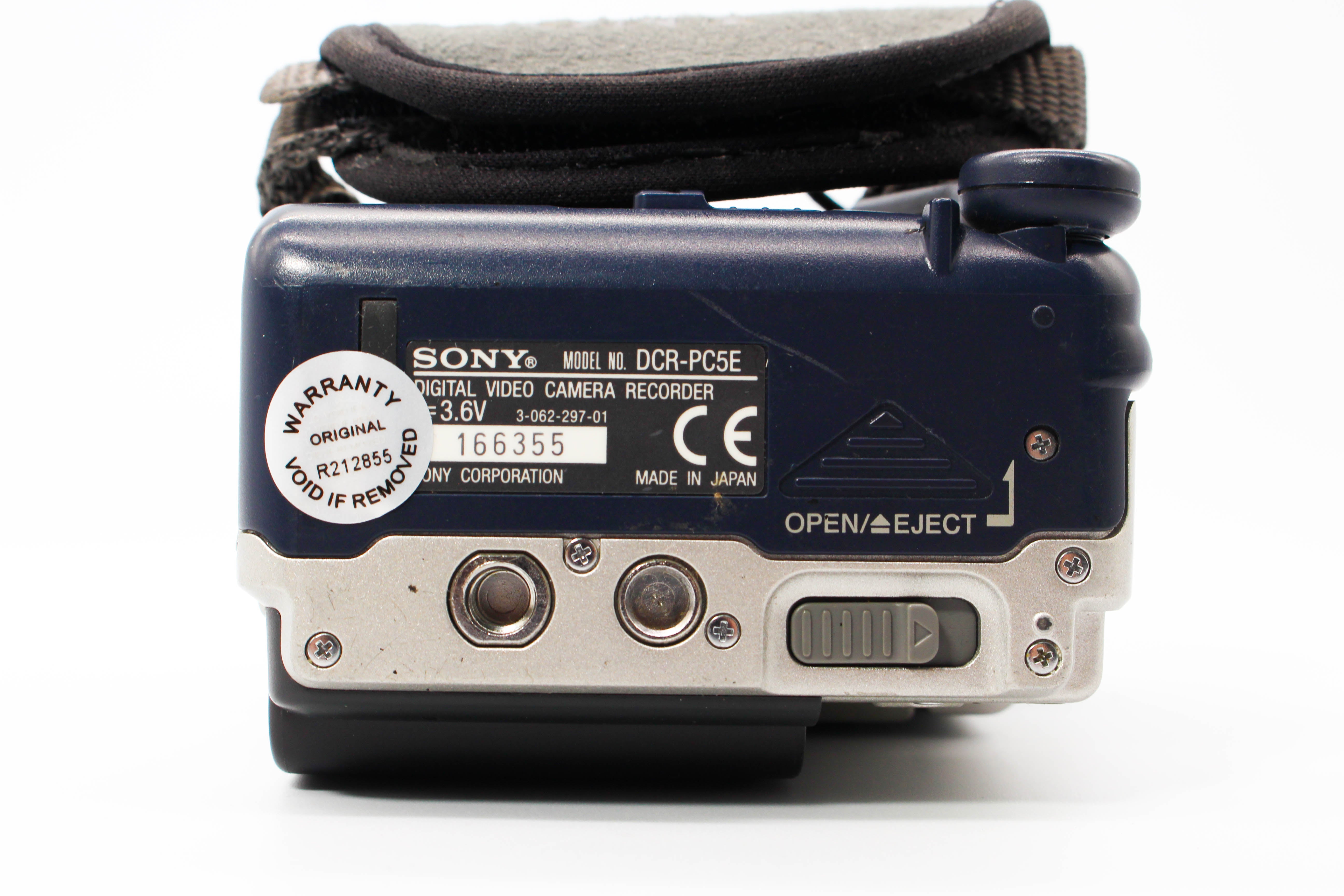 Sony DCR-PC5E MiniDV Handycam Tape Digital Video Camcorder - Tested Bundle Good