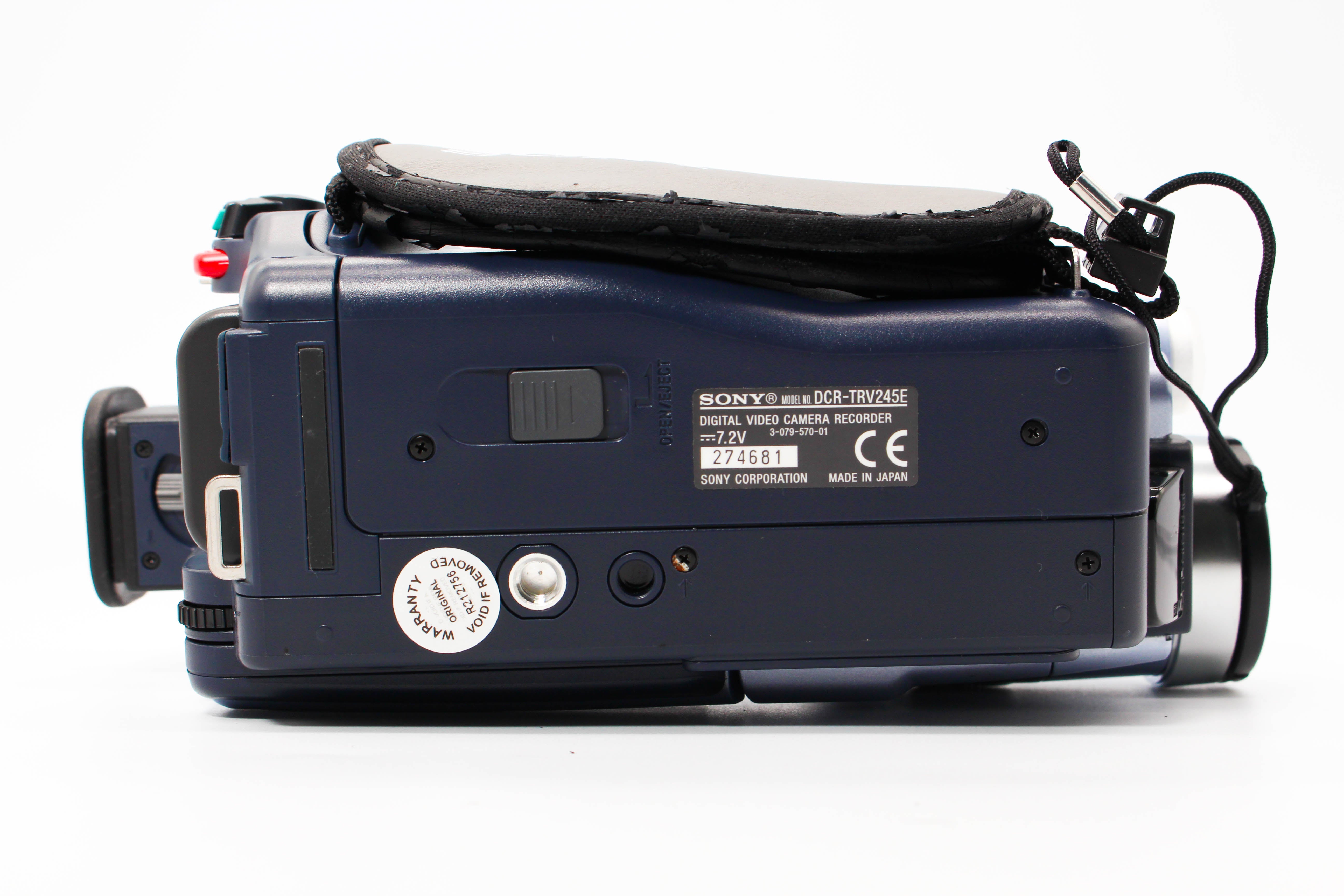 Sony DCR-TRV245E Digital8 Hi8 Video8 Handycam Tape Digital Video Camcorder - Tested Bundle Excellent