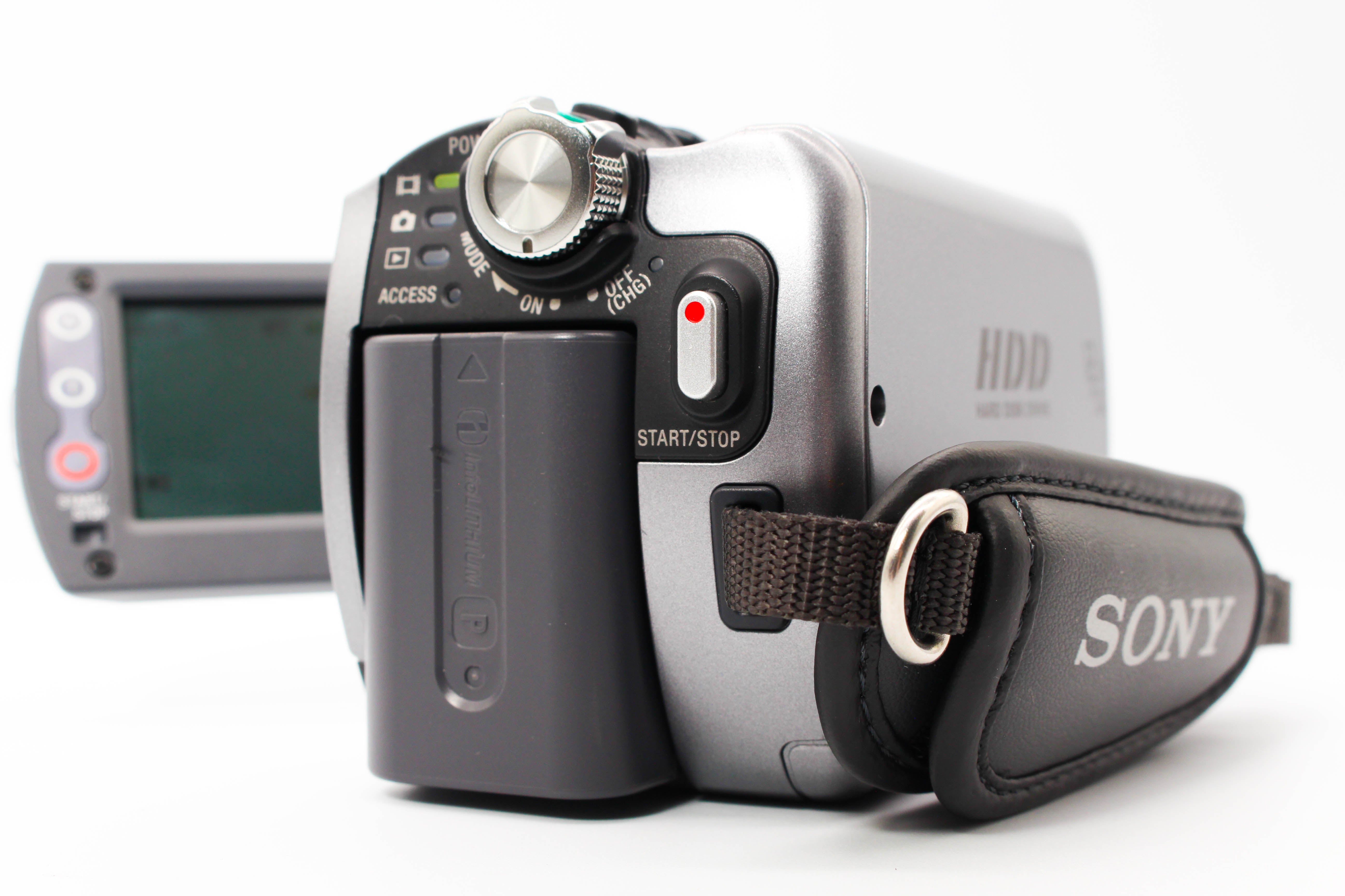 Sony DCR-SR50 HD HDD 30GB Digital Video Camera Camcorder - Tested Bundle Excellent