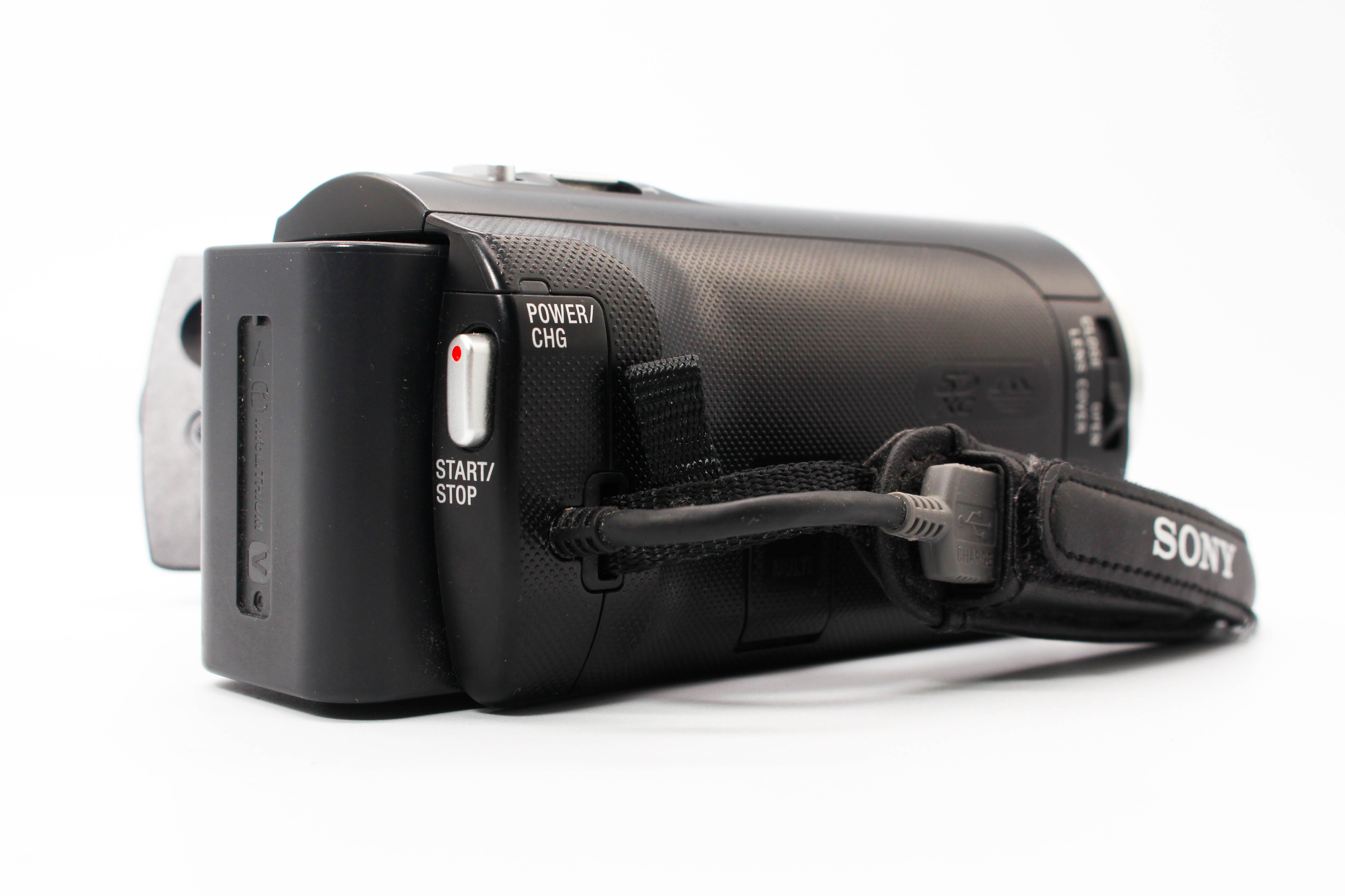 Sony HDR-CX220 HD SD Card Digital Video Camcorder - Tested Bundle Excellent