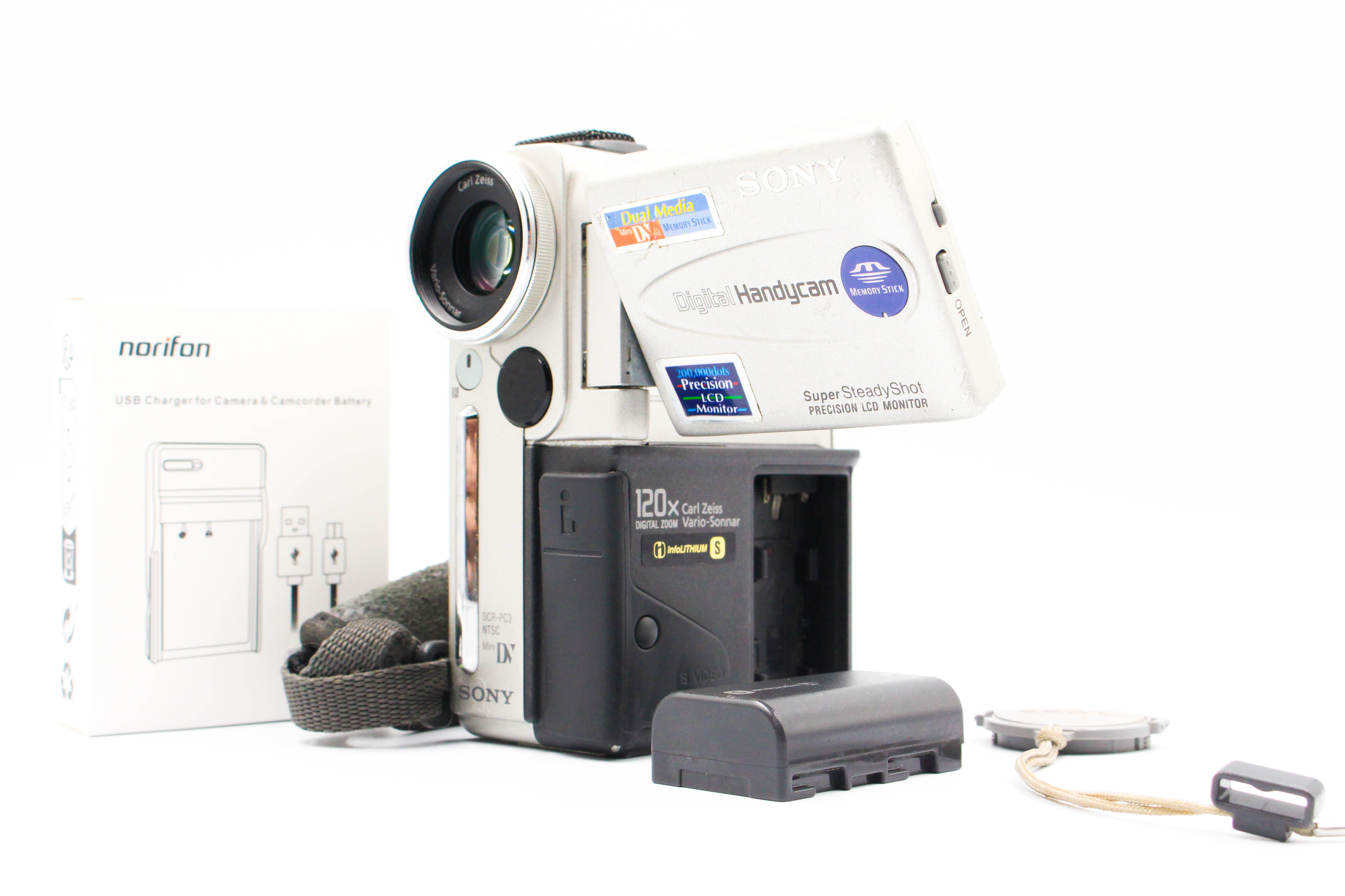 Sony DCR-PC3 NTSC MiniDV Handycam Camcorder Digital Video Camera - Tested Bundle Excellent