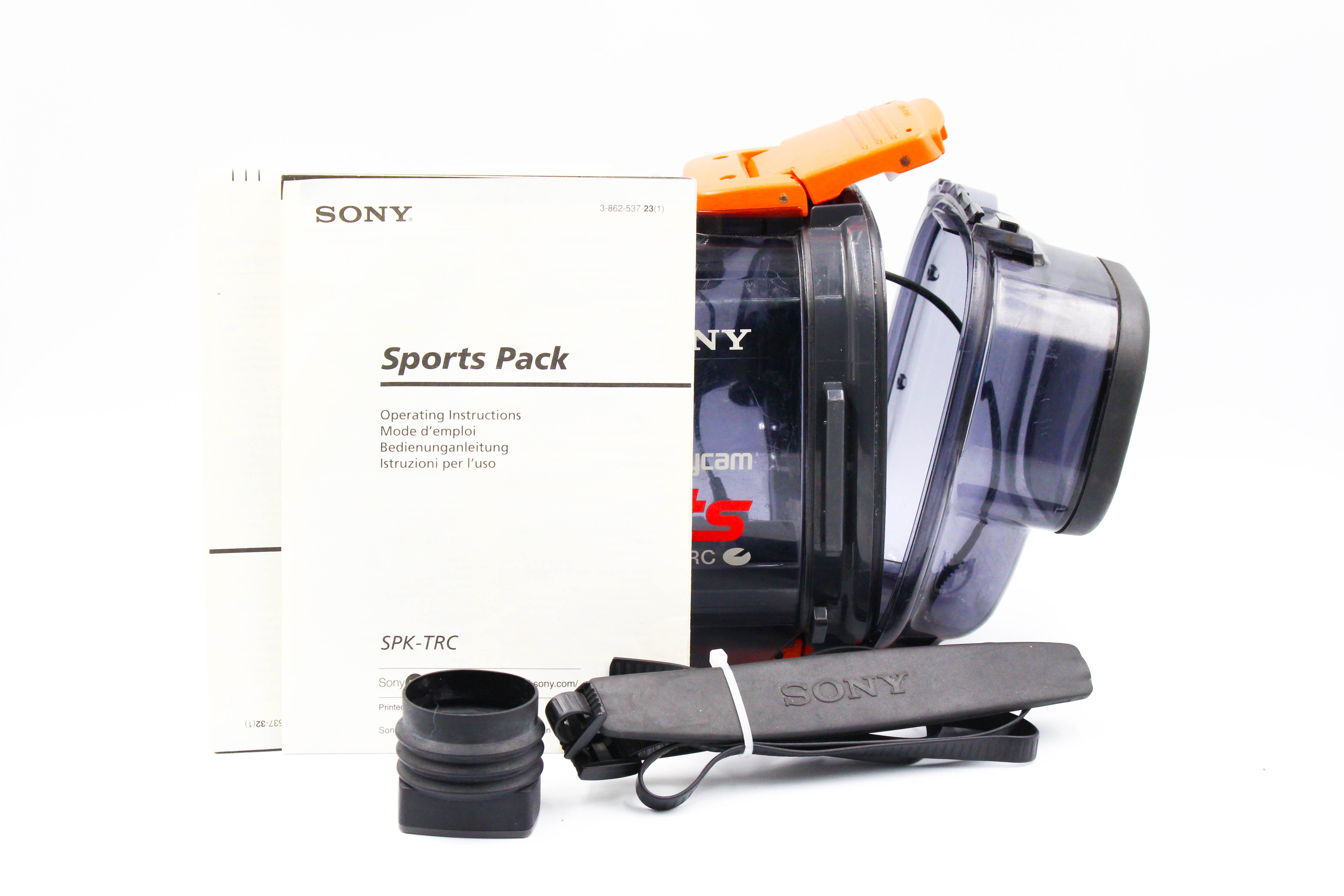 Sony Handycam Sports Pack SPK-TRC Waterproof Lanc Control Underwater Housing For Camcorder- Tested Excellent