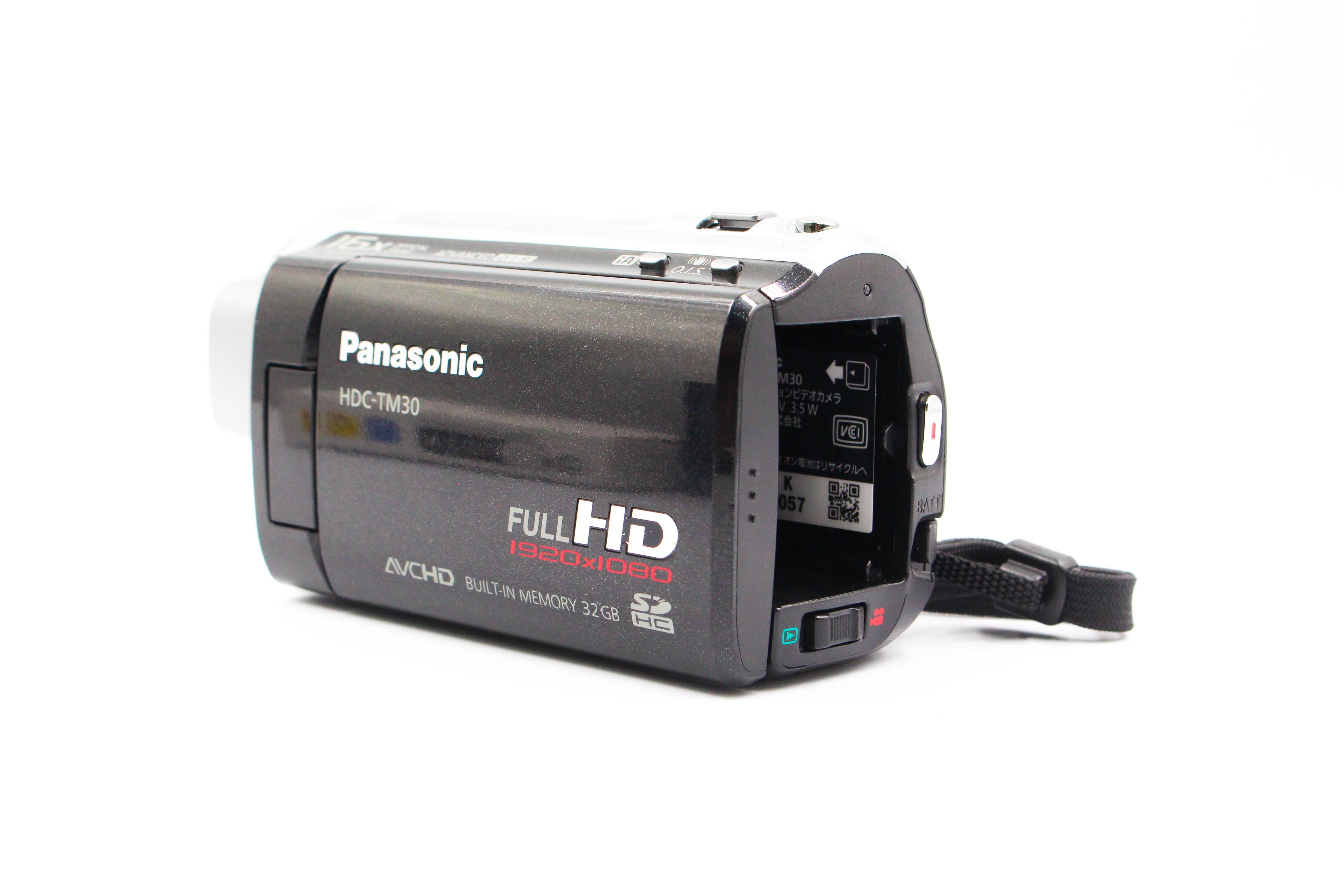 Panasonic HDC-TM30 Camcorder Digital Video Camera - Tested Bundle Excellent