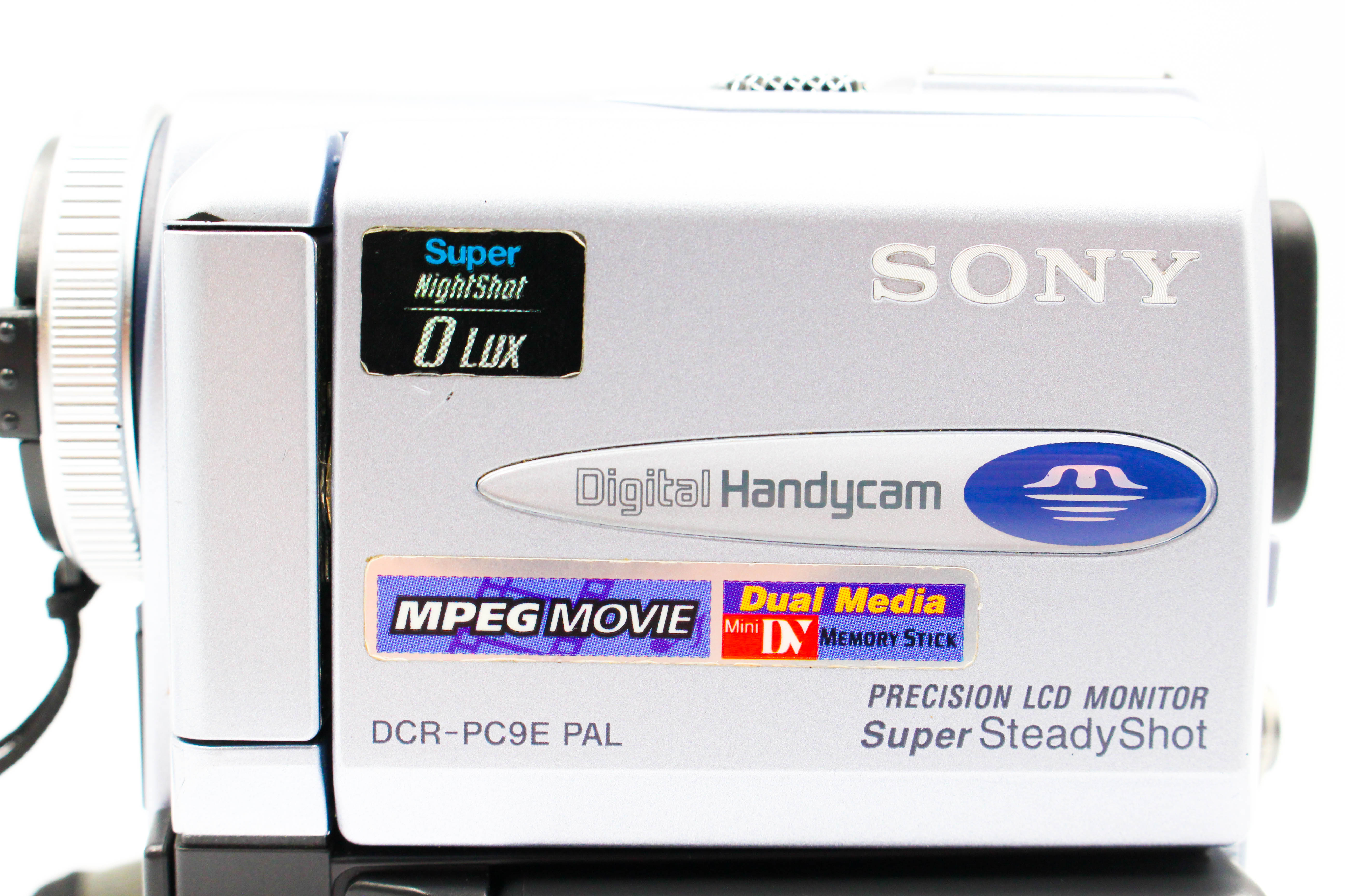 Sony DCR-PC9E MiniDV Handycam Camcorder Digital Video Camera