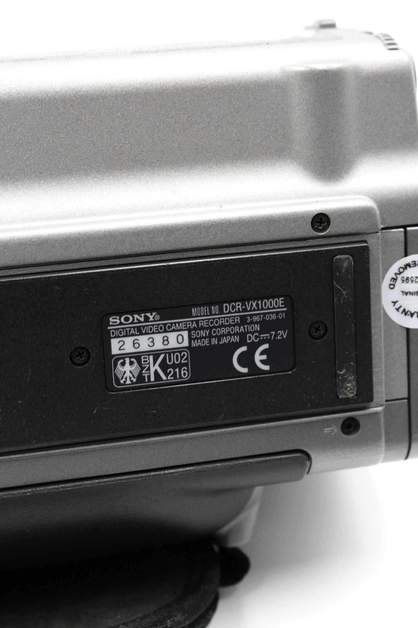 Sony DCR-VX1000E MiniDV Digital Video Camera Camcorder Excellent