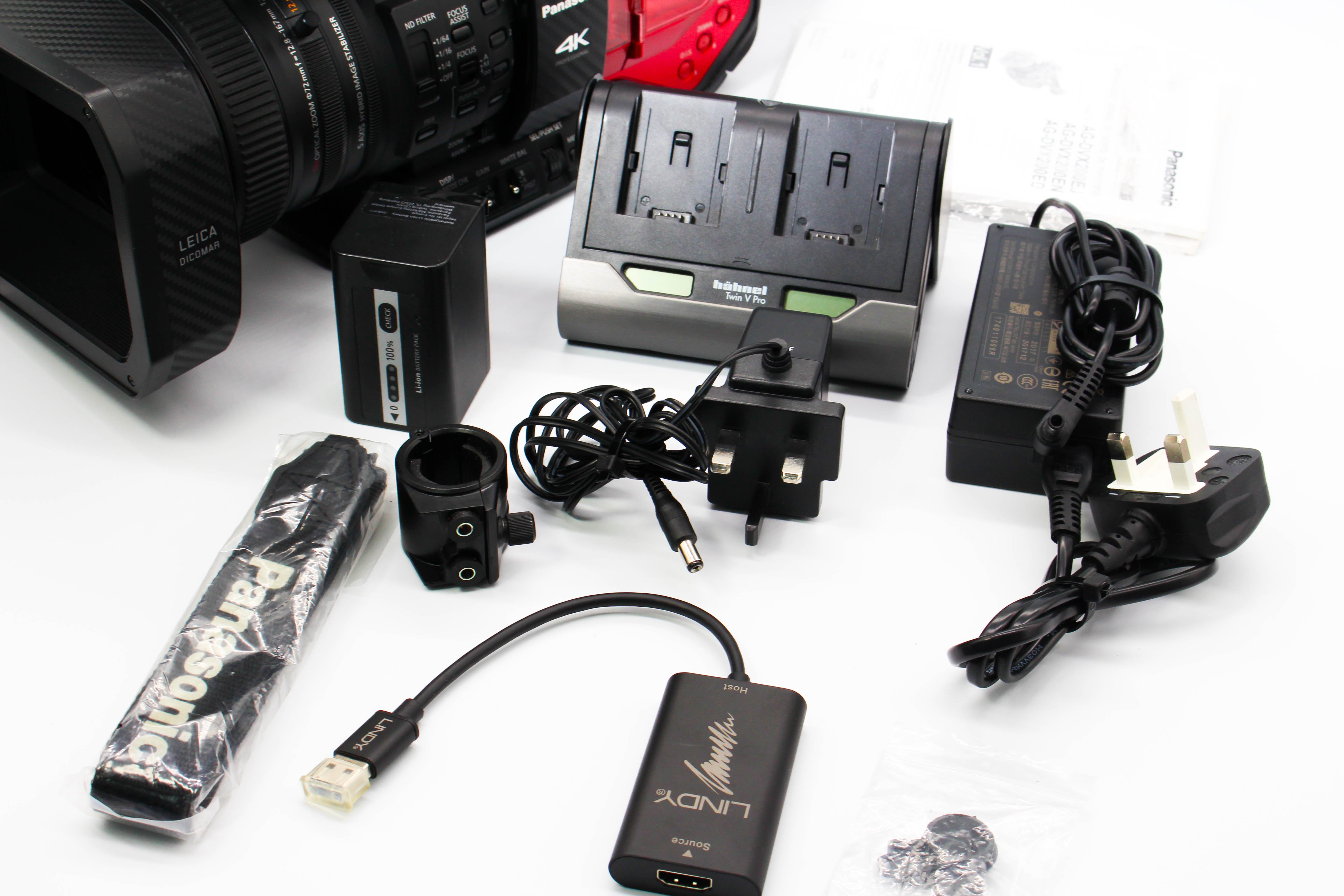 Panasonic AG-DVX200 4K Digital Video Camcorder Camera - Tested Bundle Excellent