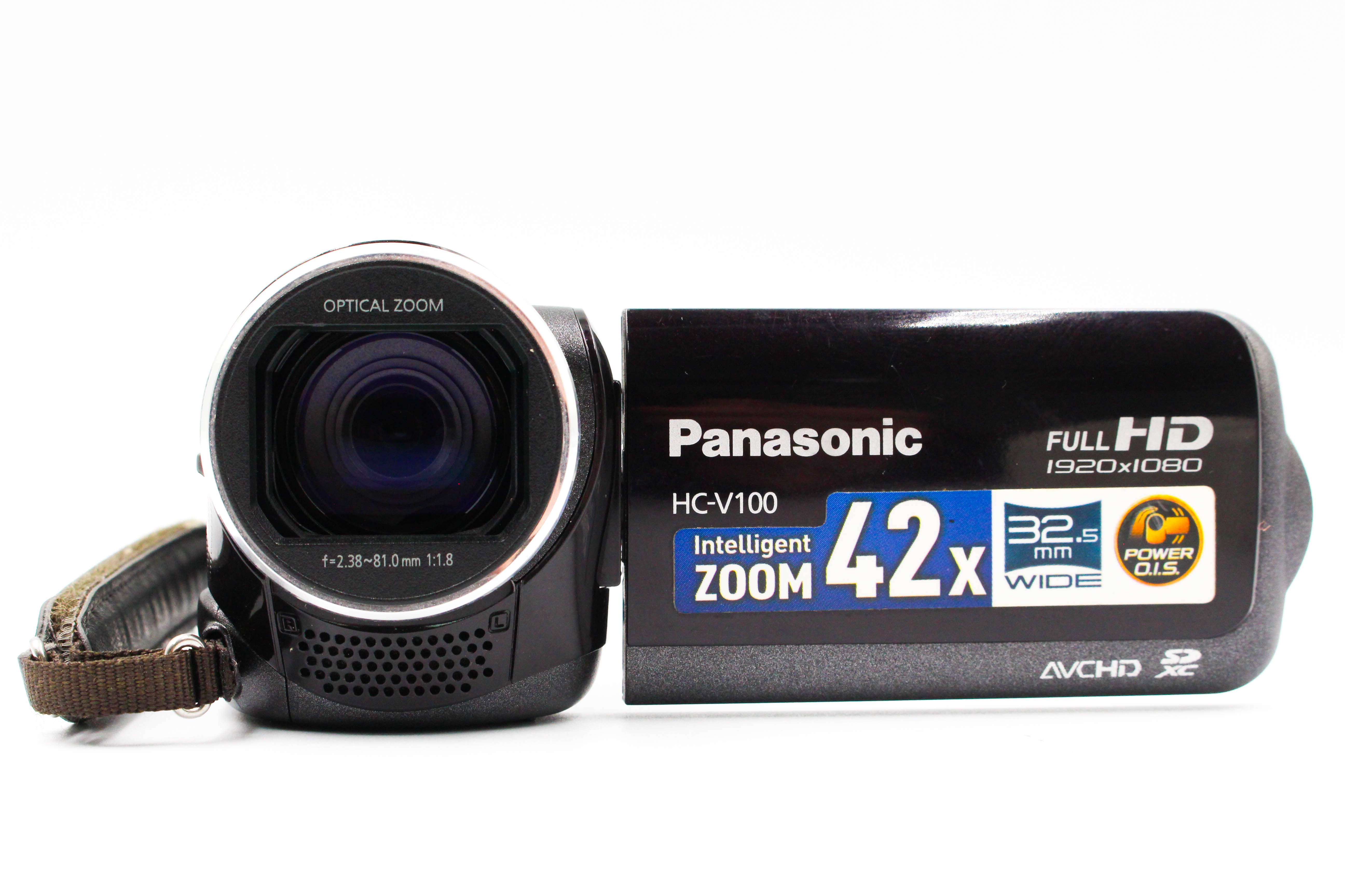 Panasonic HC-V100 HD Digital Video Camera Camcorder
