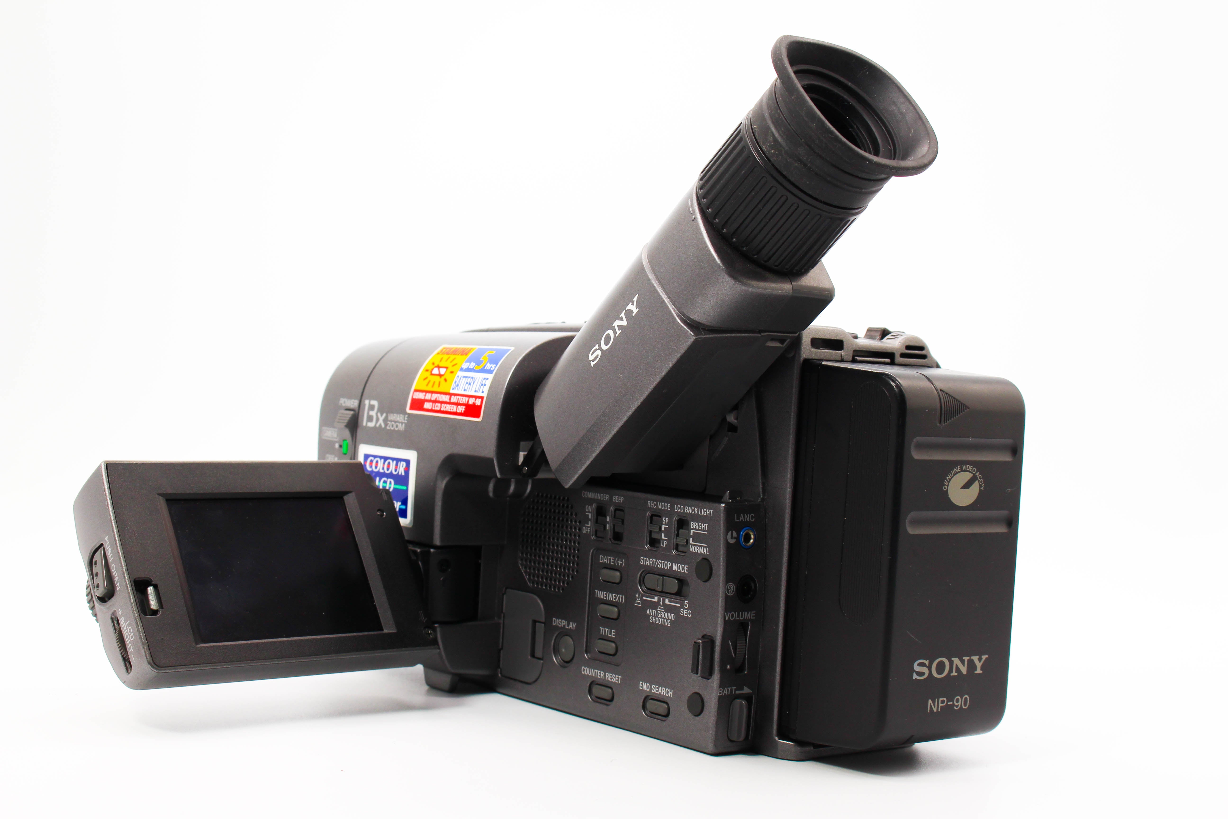 Sony CCD-TRV10E Video8 8mm Handycam Camcorder Camera - Tested Bundle Excellent
