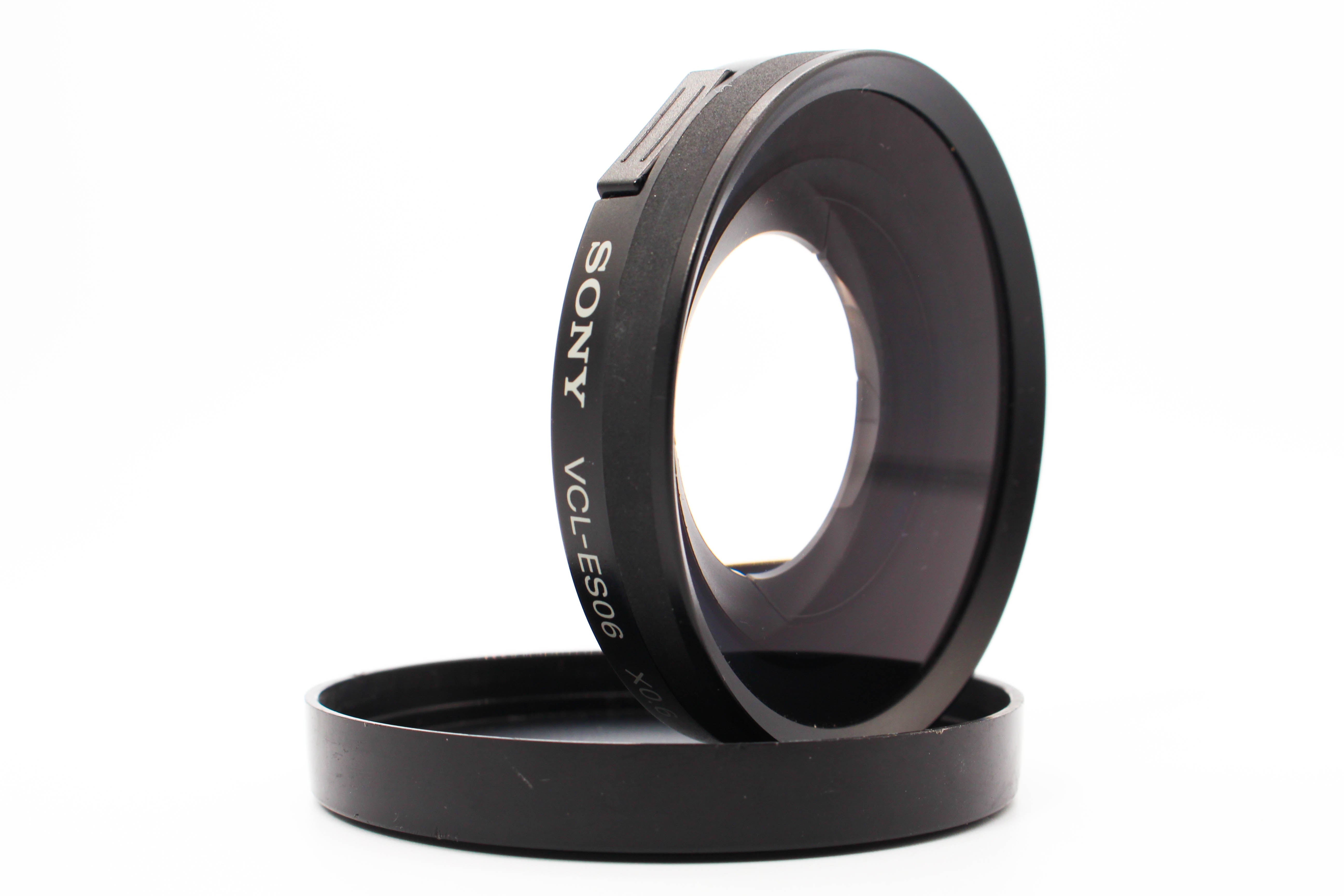 Sony VCL-ES06 37mm-52mm X0.6 One Touch Wide Conversion Lens - Tested Excellent