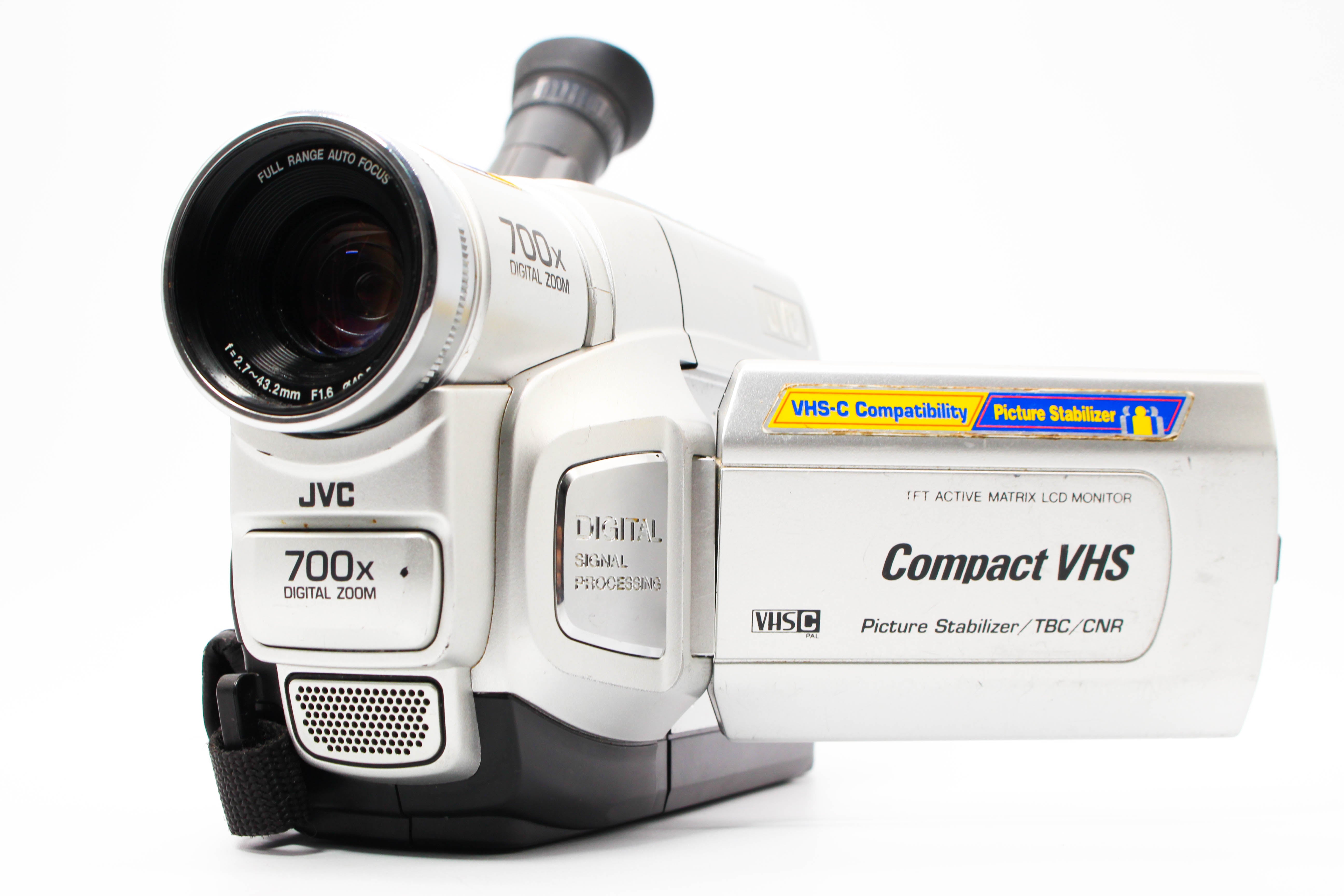 JVC GR-FXM39EK VHS-C VHS Handycam Camcorder Camera - Tested Bundle Good