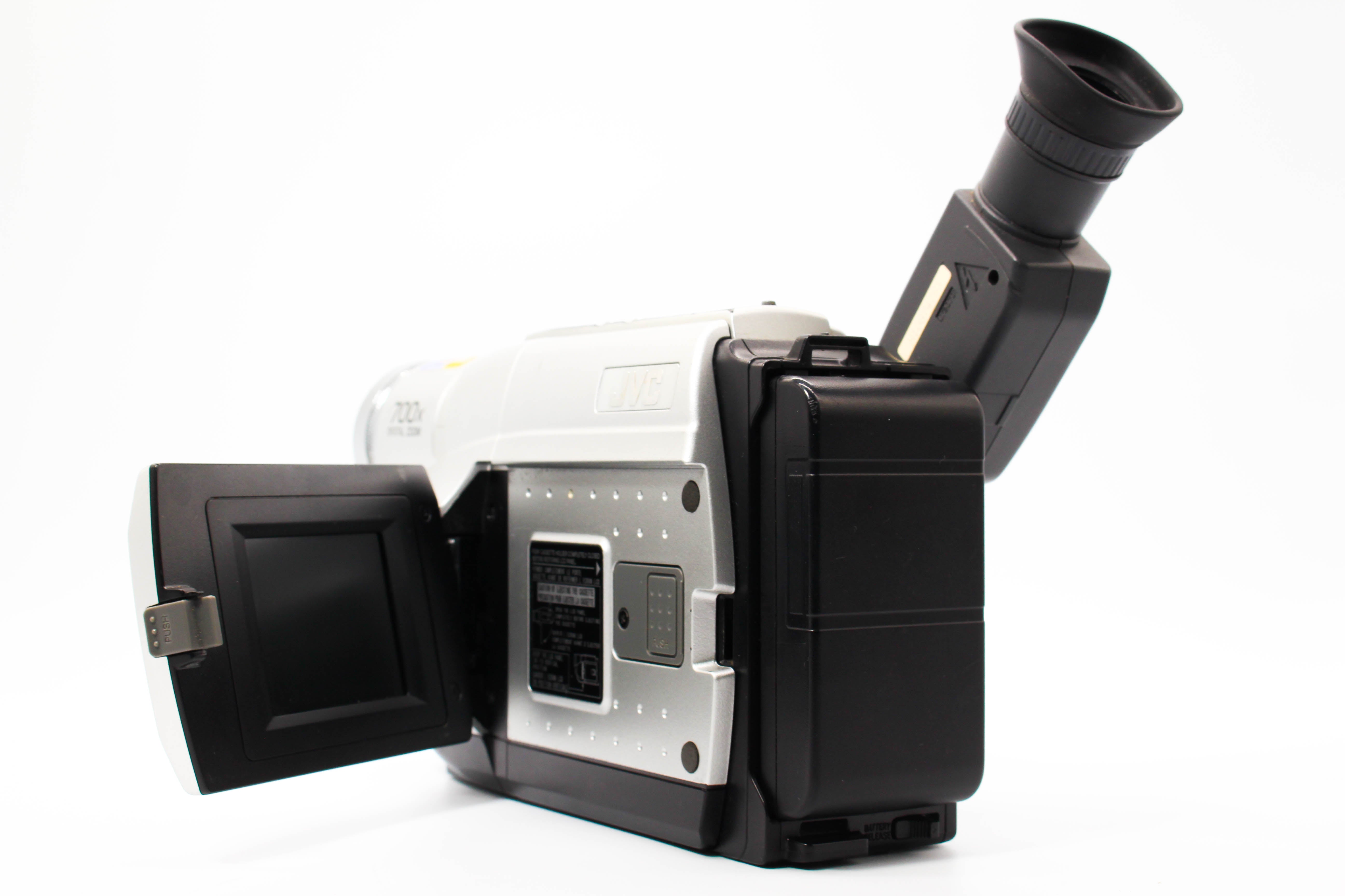 JVC GR-FXM39EK VHS-C VHS Handycam Camcorder Camera - Tested Bundle Good