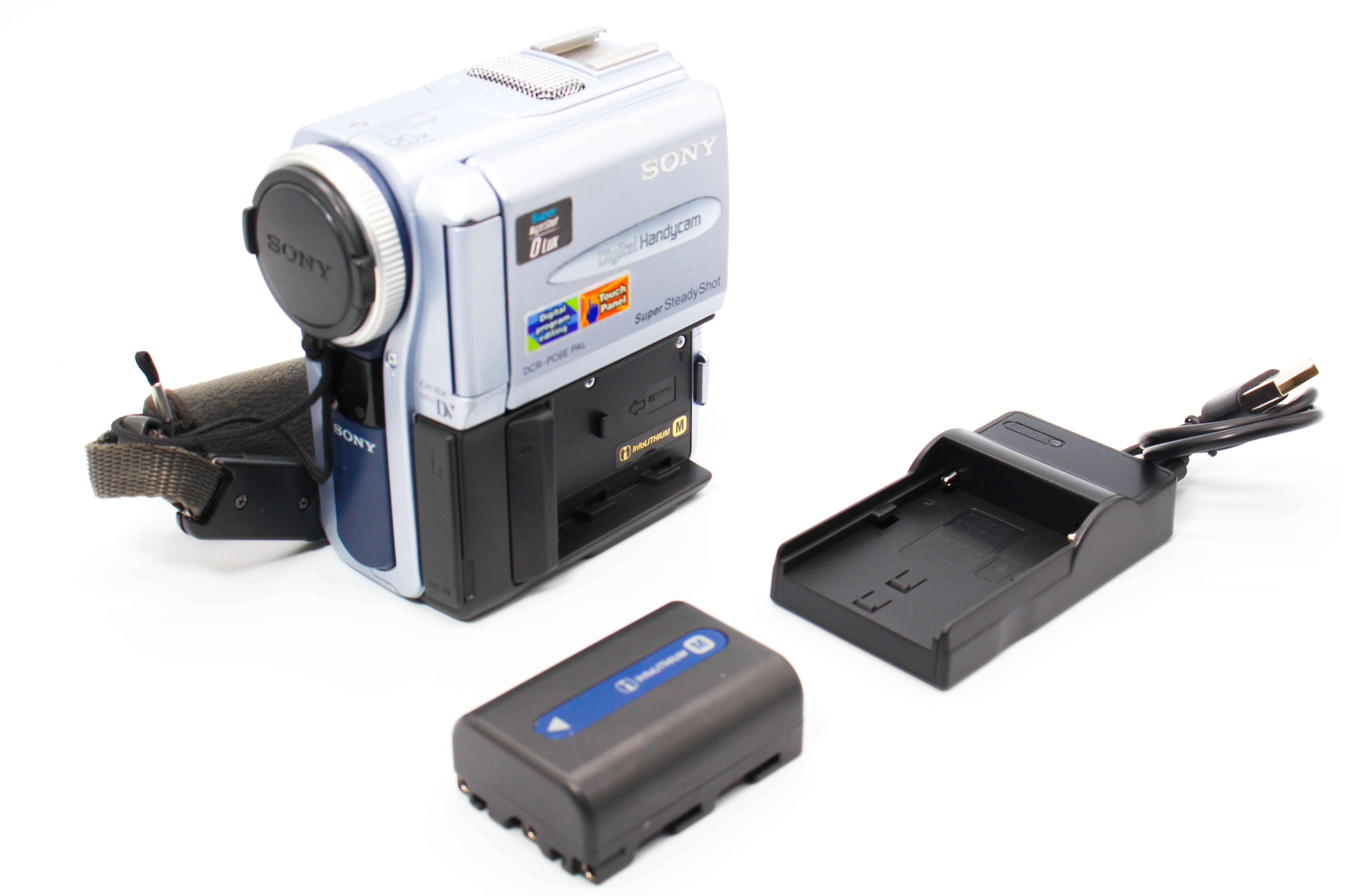 Sony DCR-PC6E MiniDV Video Handycam Camcorder Camera - Tested Bundle Excellent