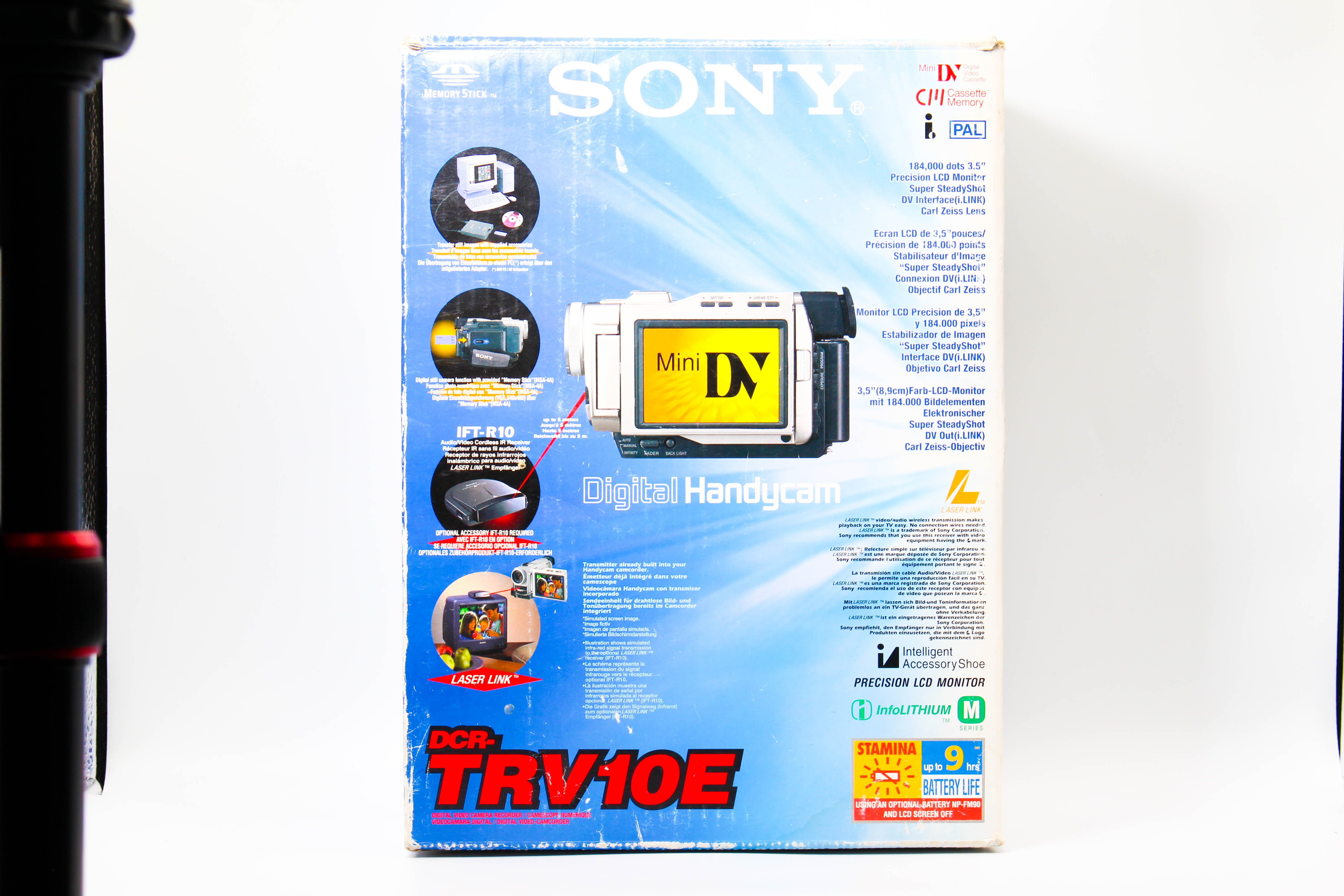 Sony DCR-TRV10E MiniDV Video Handycam Camcorder Camera - Tested Bundle Excellent