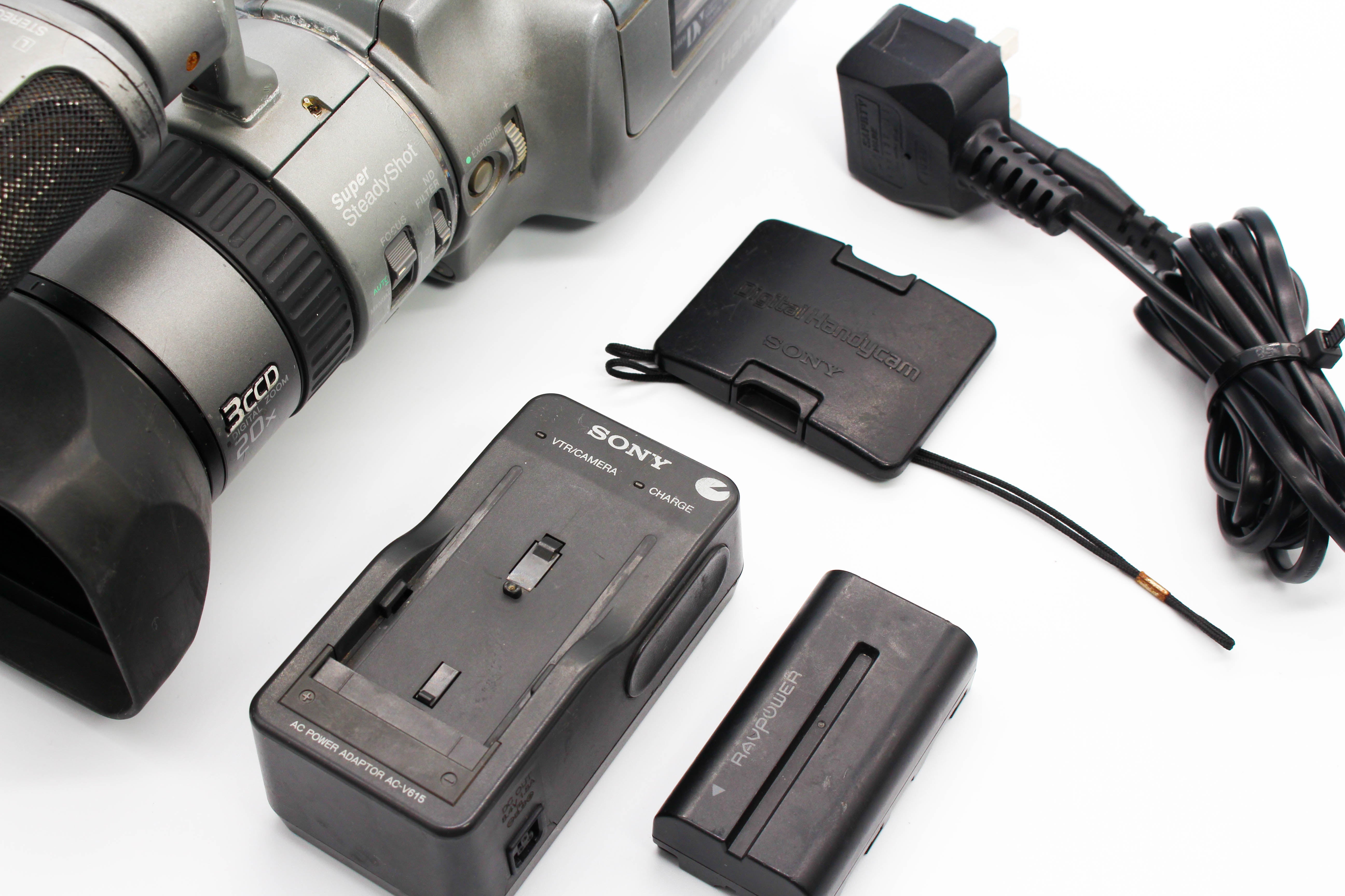 Sony DCR-VX1000E MiniDV Digital Video Handycam Camcorder - Tested Bundle Good