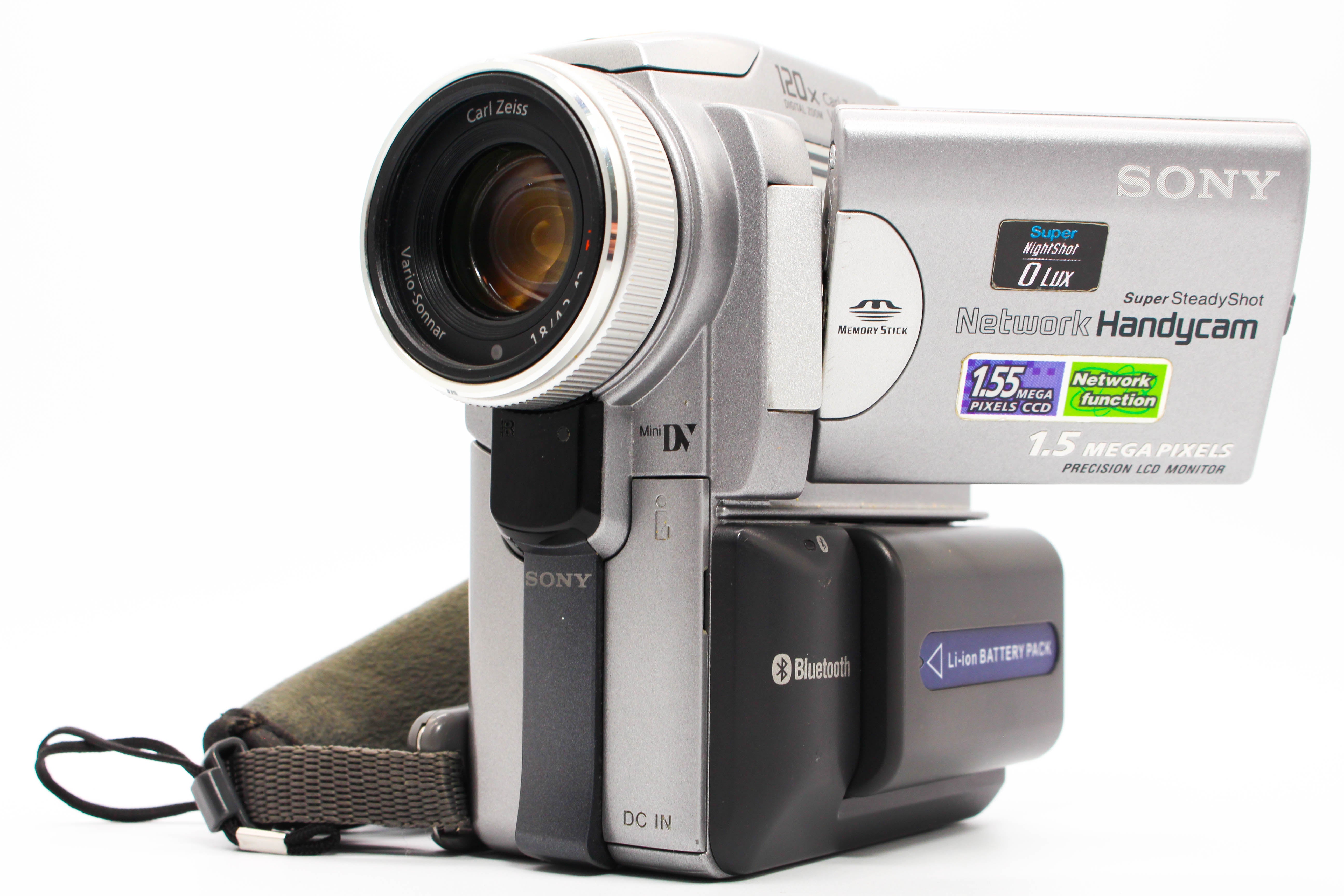 Sony DCR-PC120E MiniDV Digital Video Handycam Camcorder - Tested Bundle Good