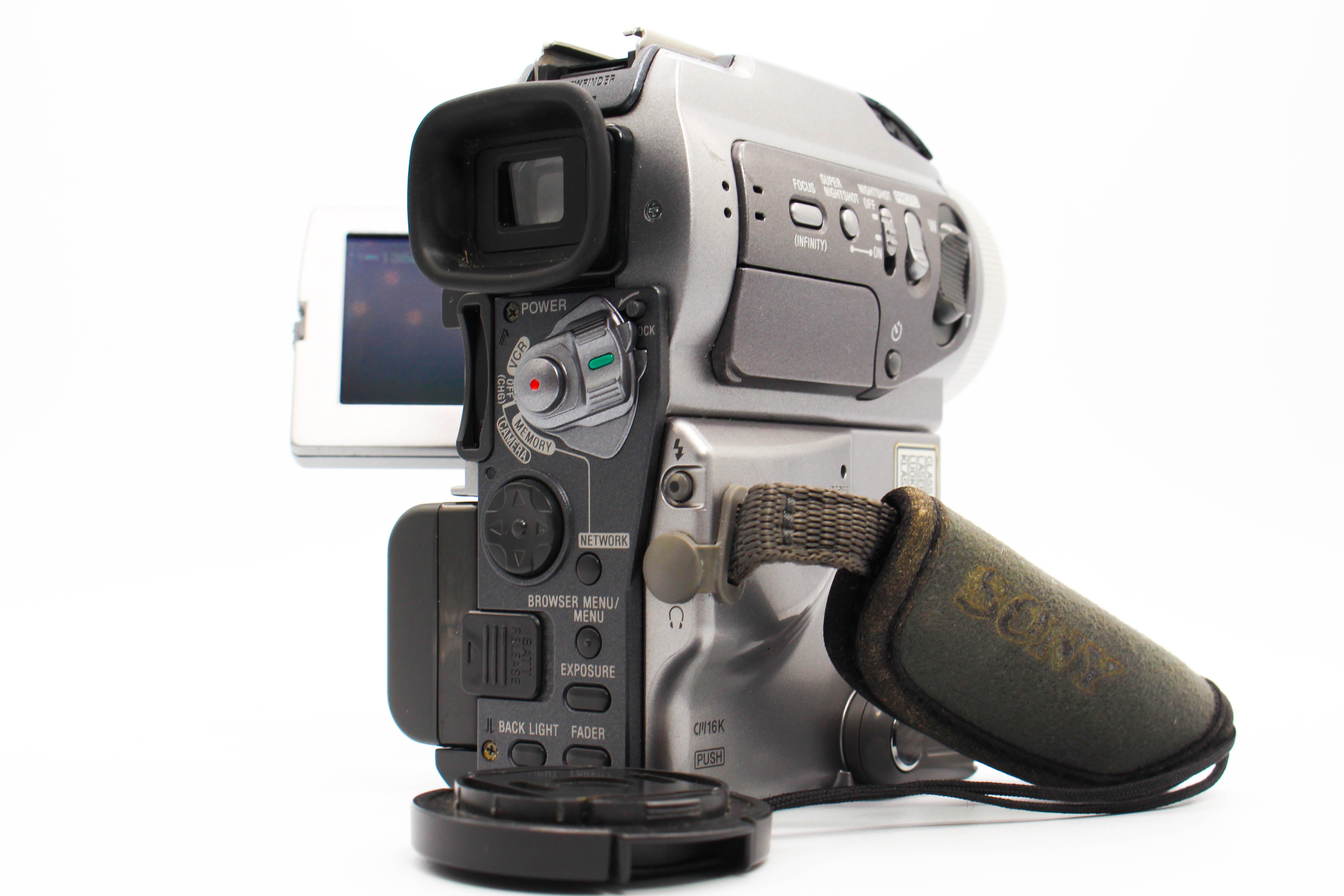 Sony DCR-PC120E MiniDV Digital Video Handycam Camcorder - Tested Bundle Good