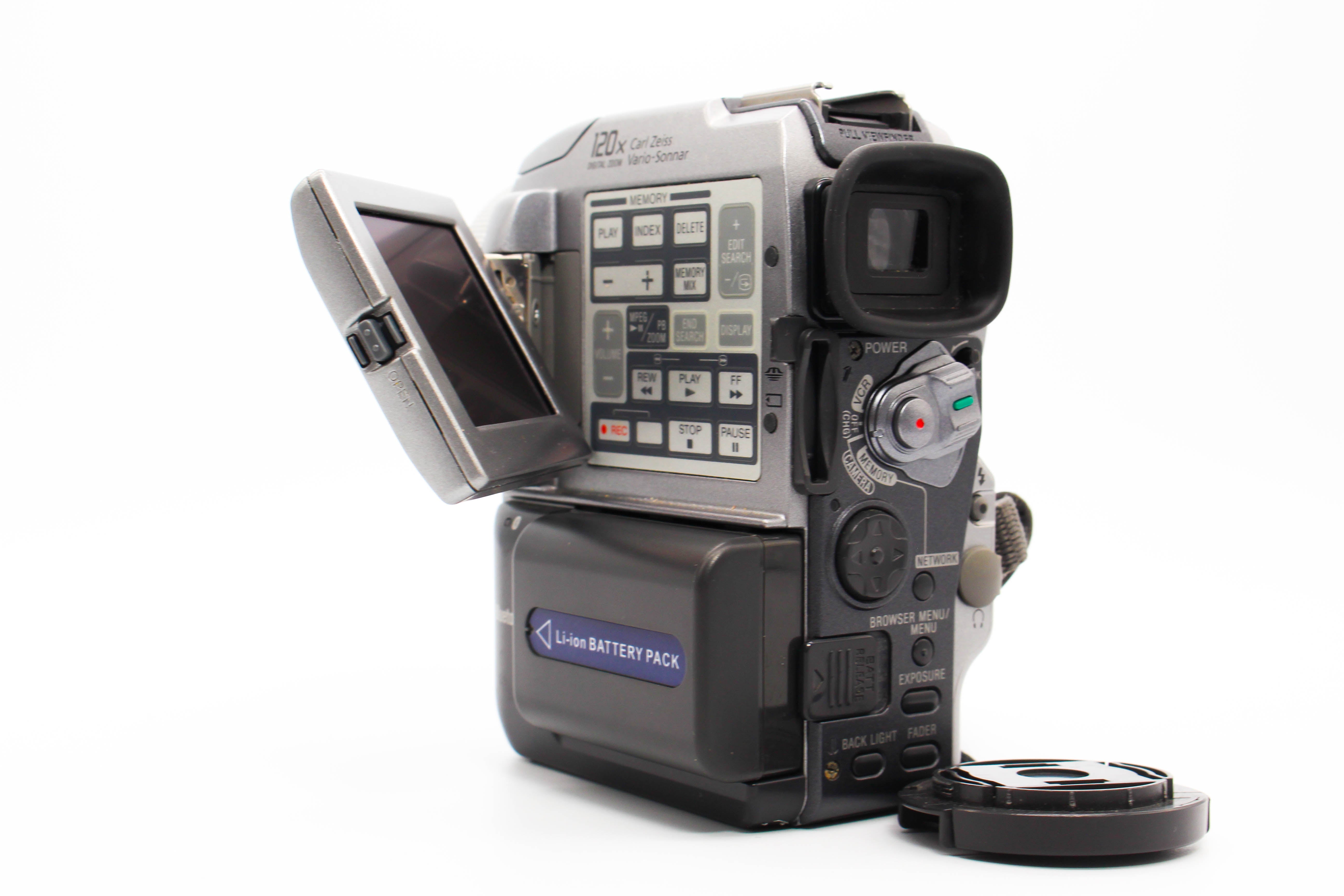 Sony DCR-PC120E MiniDV Digital Video Handycam Camcorder - Tested Bundle Good