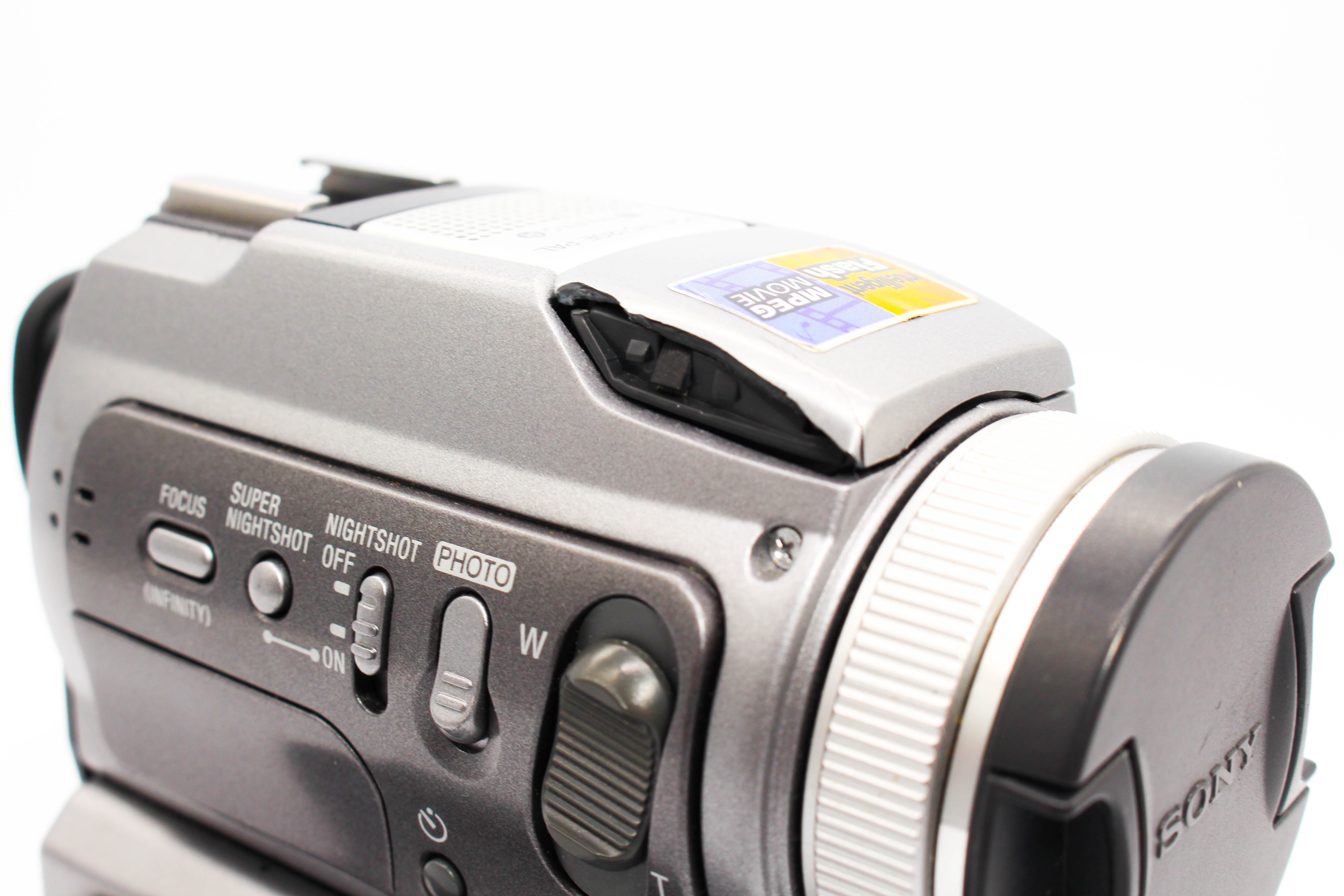 Sony DCR-PC120E MiniDV Digital Video Handycam Camcorder - Tested Bundle Good