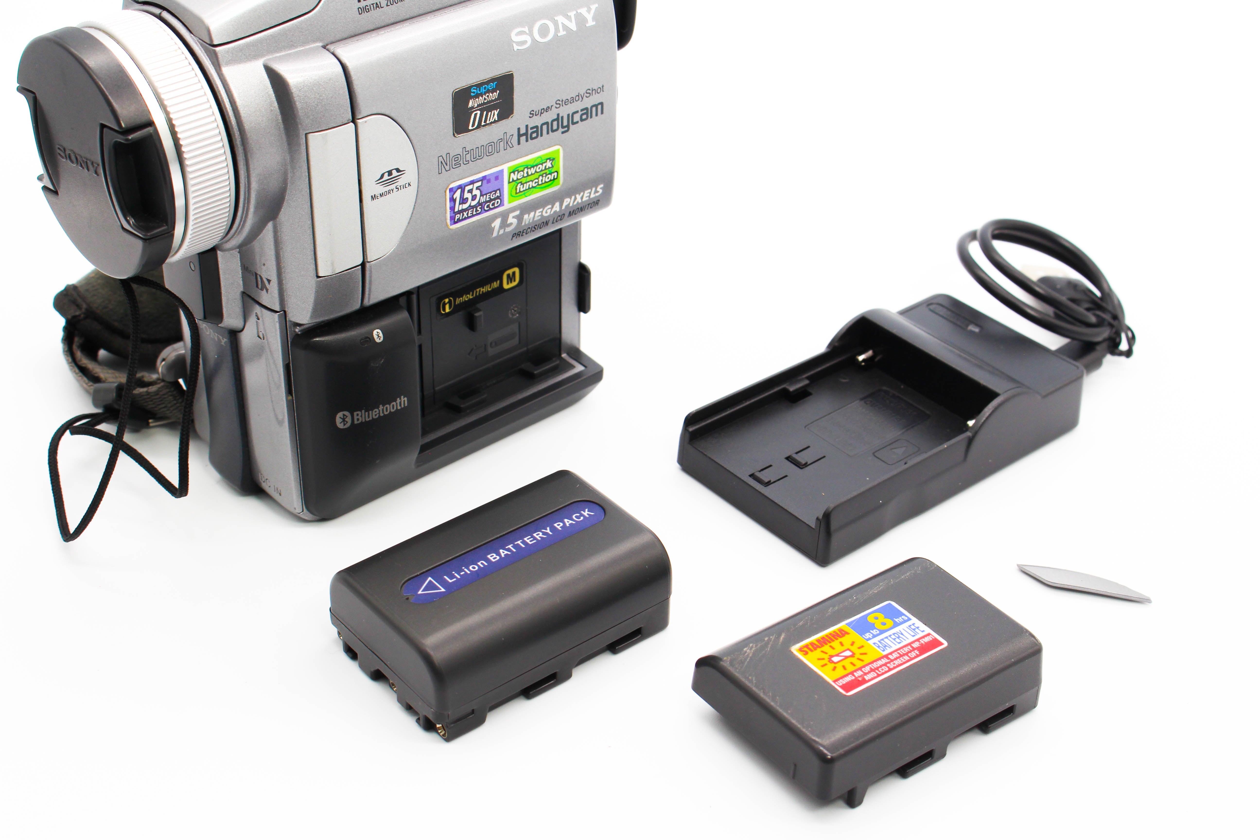 Sony DCR-PC120E MiniDV Digital Video Handycam Camcorder - Tested Bundle Good