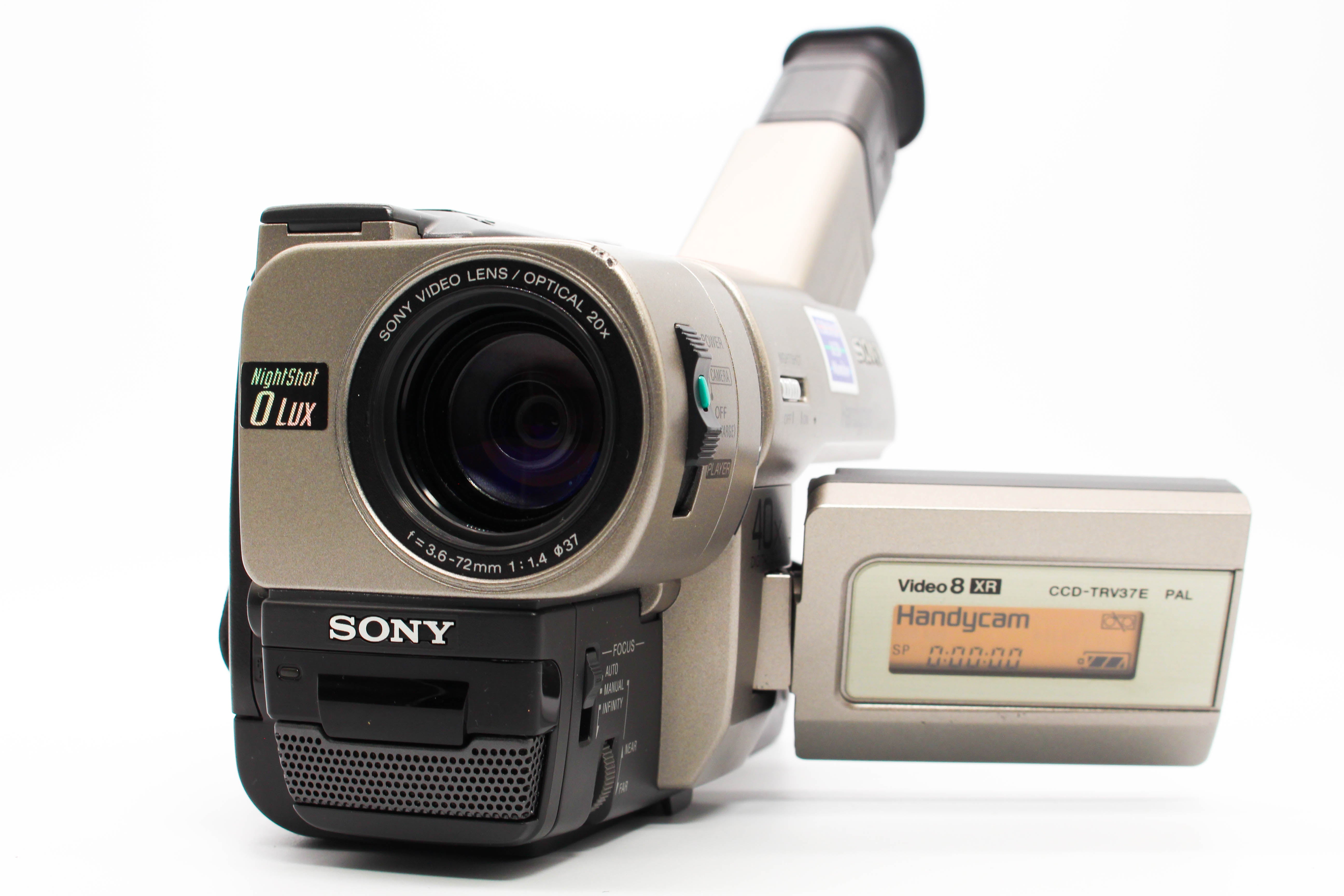 Sony CCD-TRV37E Hi8 Video8 8mm Handycam Camcorder Camera - Tested Bundle Excellent