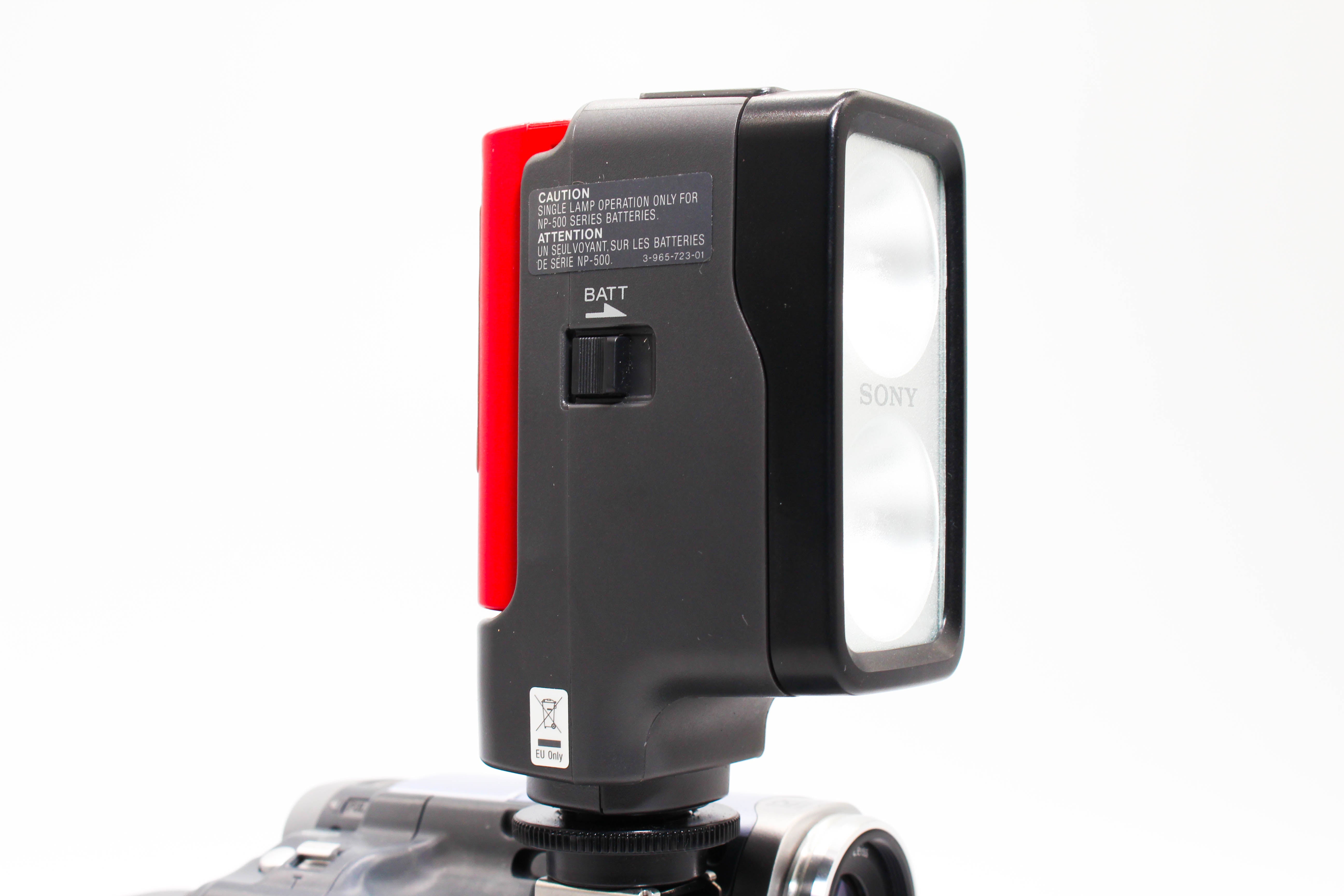Sony HVL-20DW2 Light For Handycam Camcorder Camera - Tested Bundle Excellent Rare