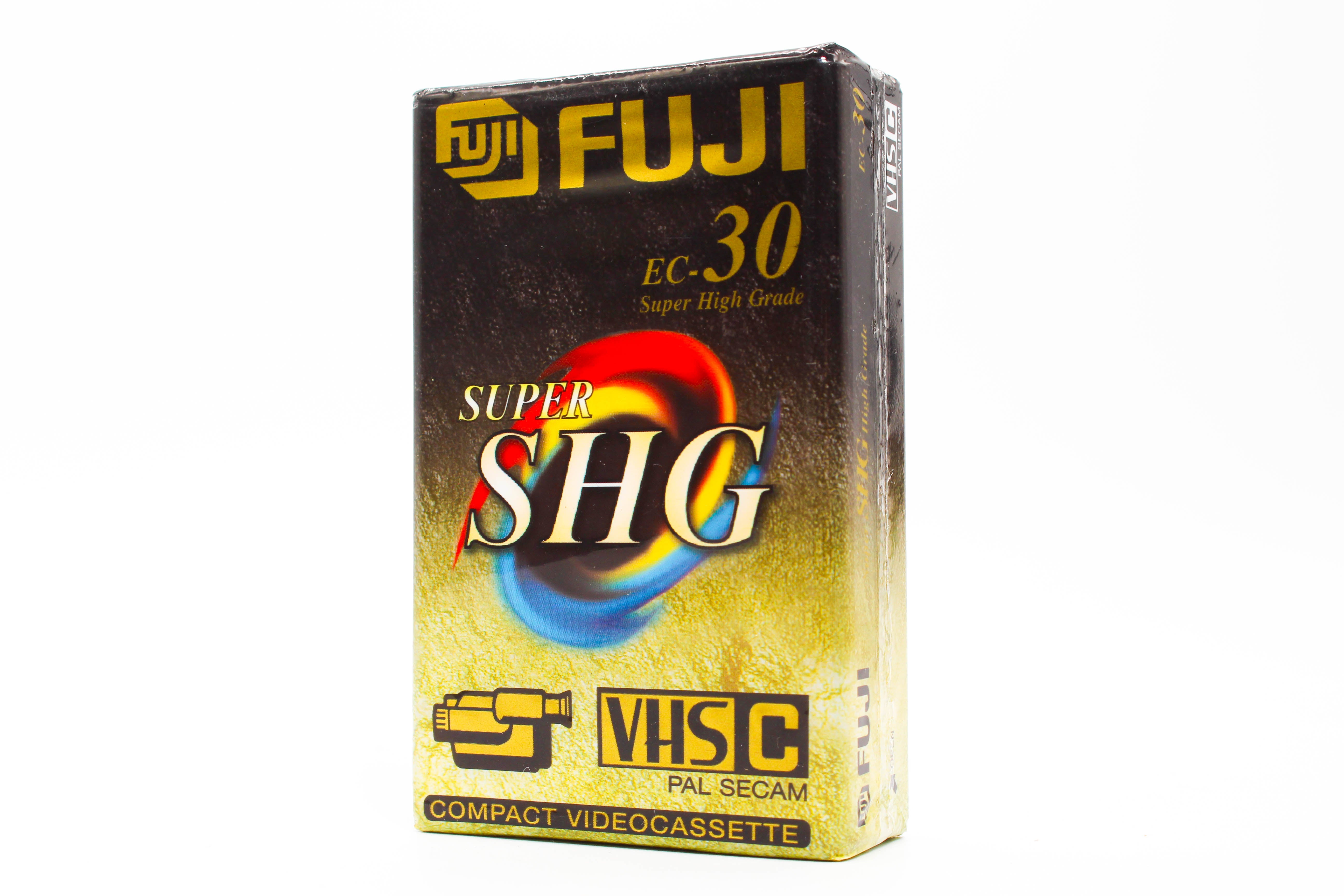 Fuji EC-30 VHS-C VHS Super High Grade Tape Video Cassette - Brand New