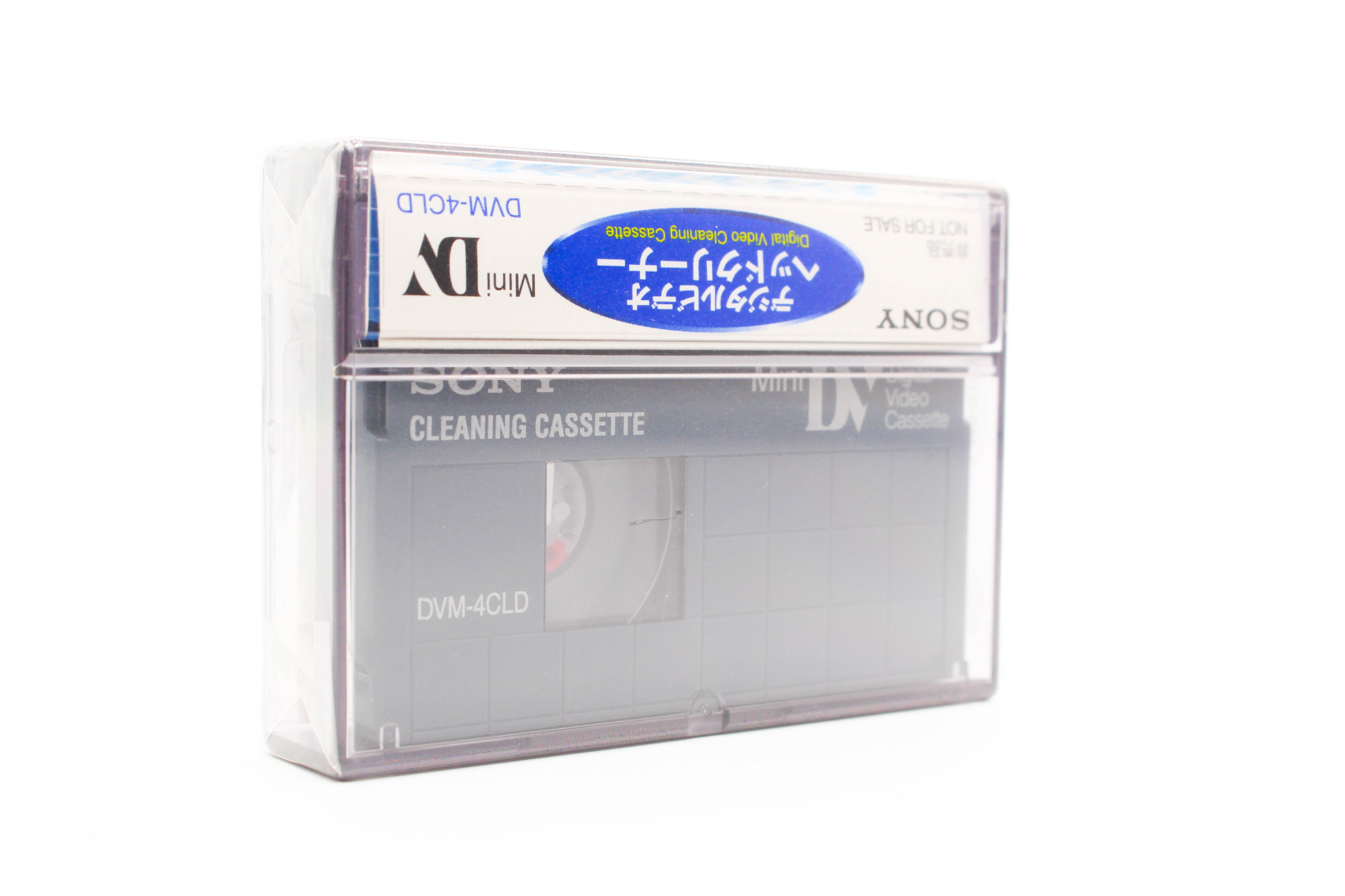 Sony MiniDV Cleaning Tape DVM-4CLD For Handycam Camcorders - Brand New Rare