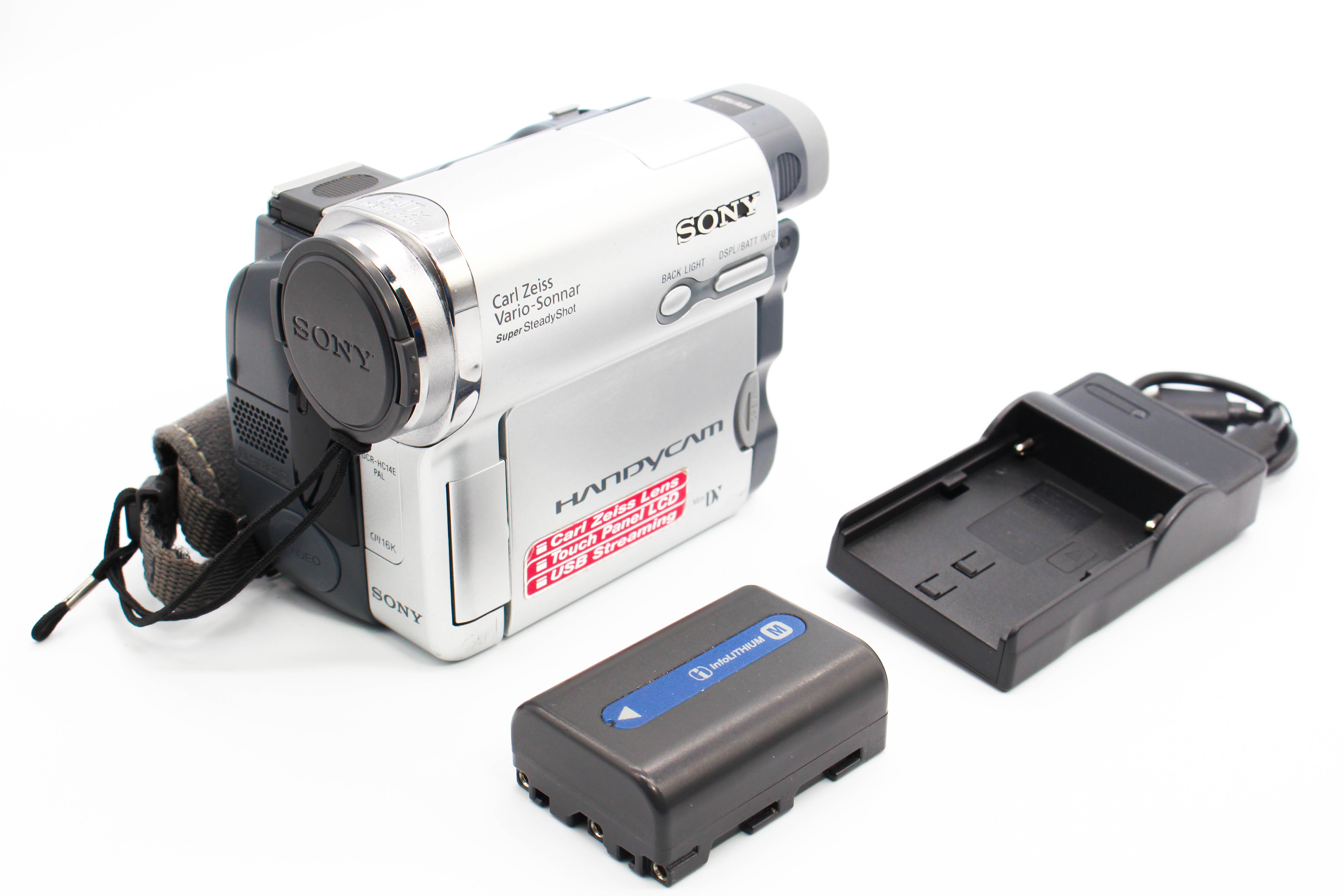 Sony DCR-HC14E MiniDV Video Handycam Camcorder Camera - Tested Bundle Excellent
