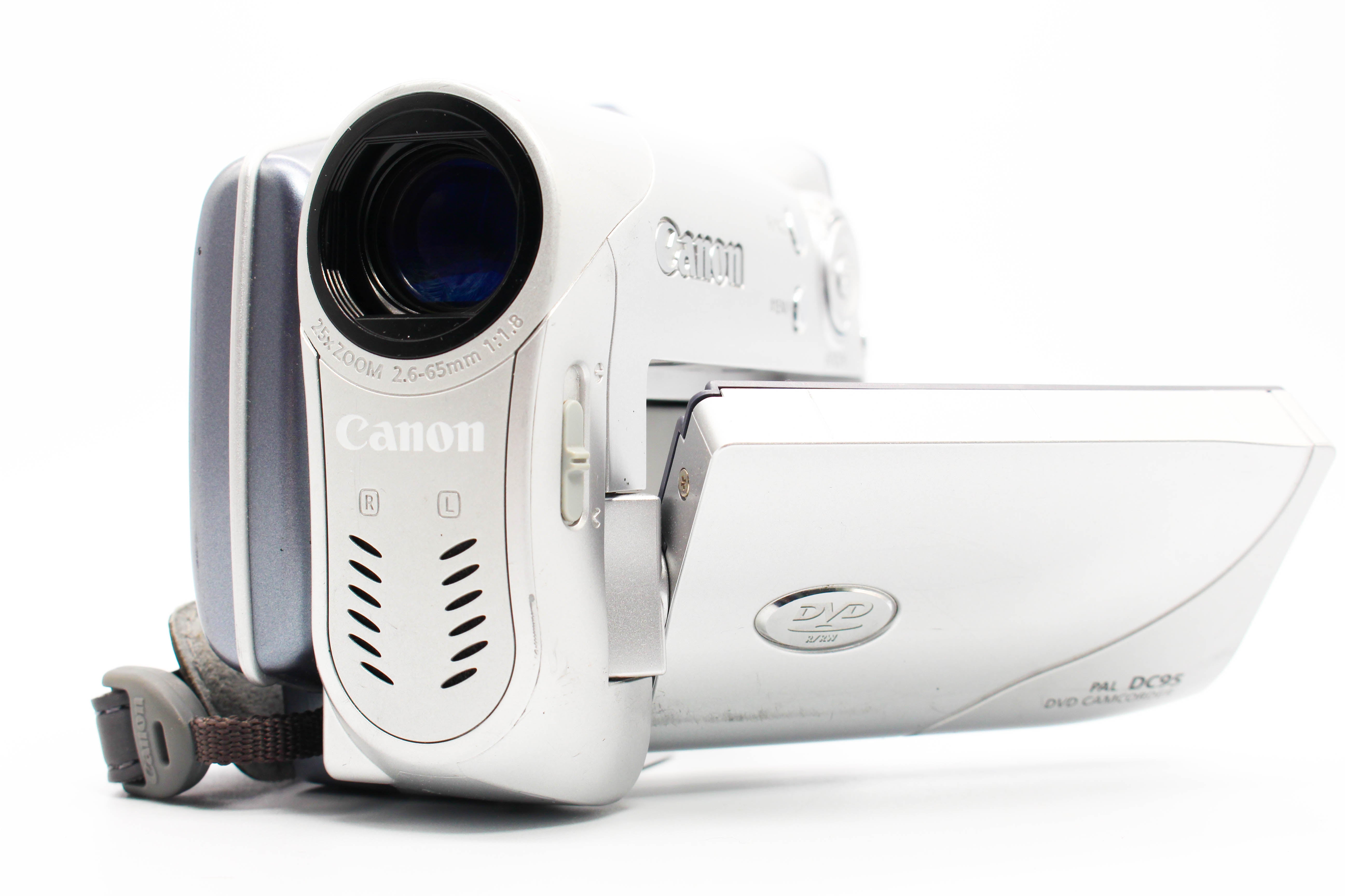 Canon DC95 E DVD Retro Video Handycam Camcorder Camera - Tested Bundle Good